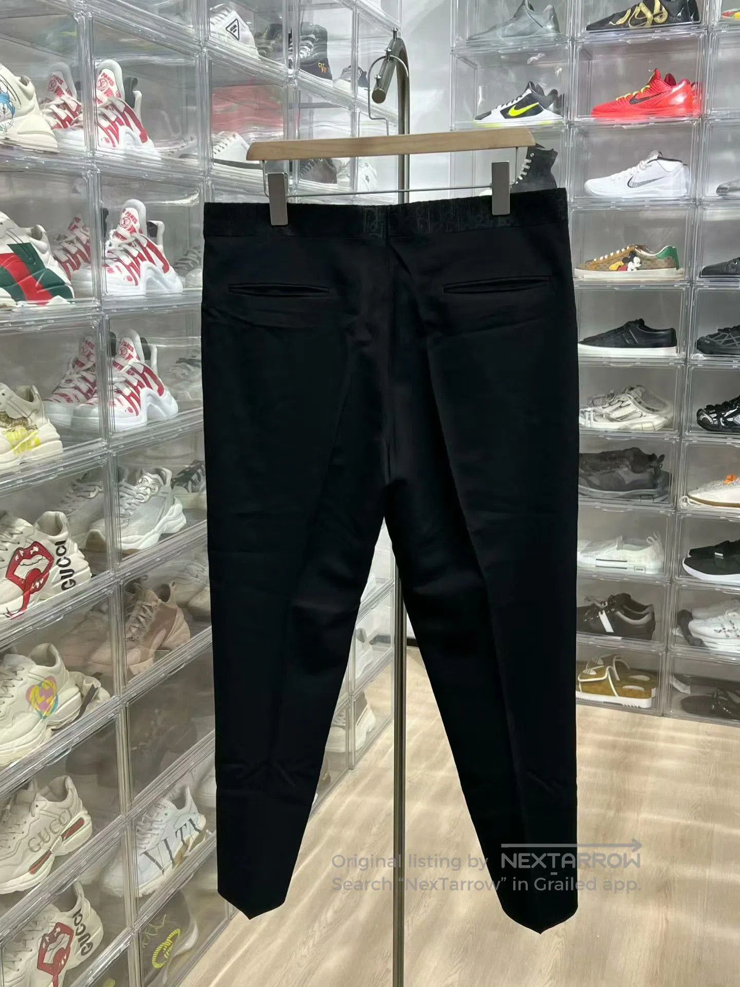 Dior Dior Embroidered Logo Wool Blend Pants. Size US 34 / EU 50 - 5 Thumbnail