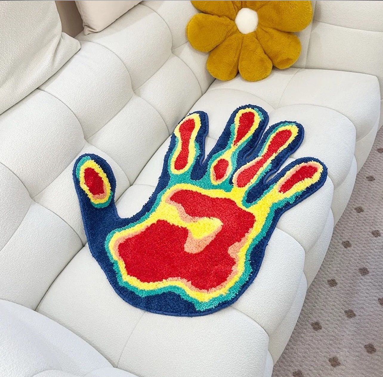Thermal Hand Rugs