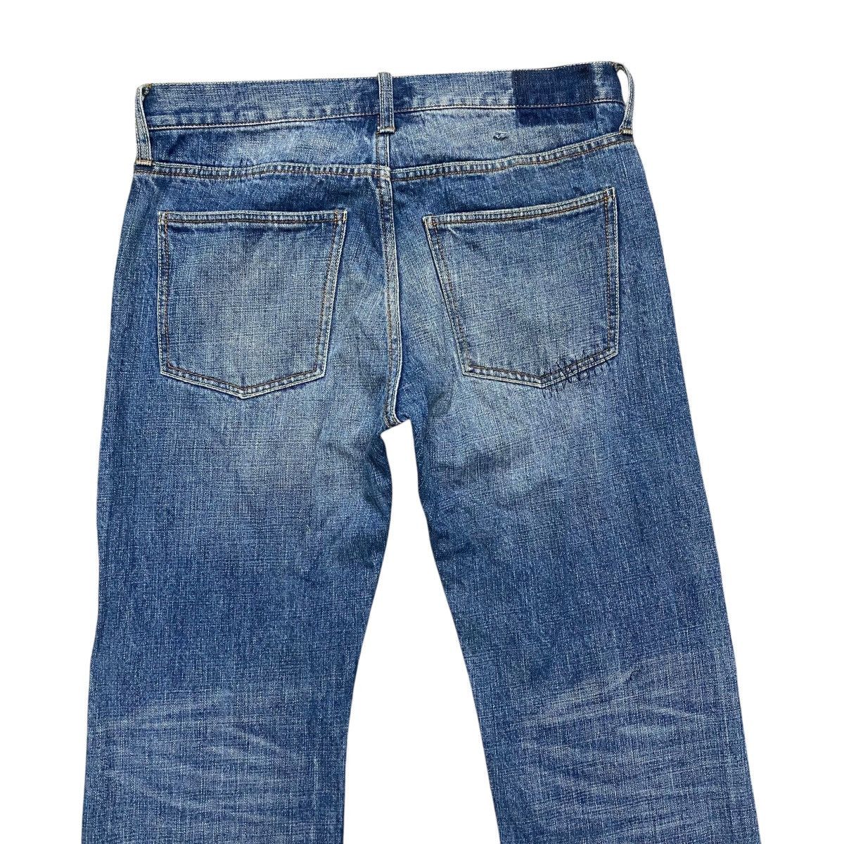 Japanese Brand GLOBAL WALK Distressed Denim Selvedge Jeans Size US 33 - 12 Thumbnail
