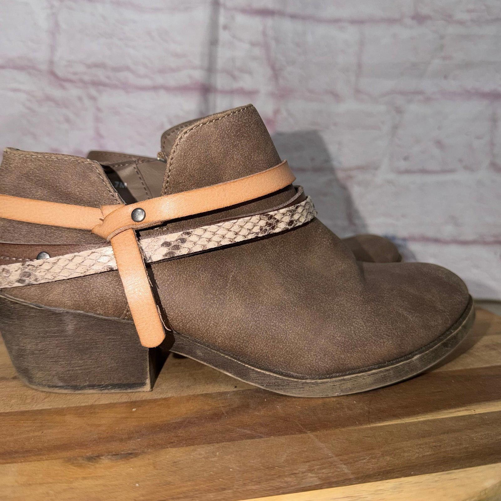 Other Jellypop Nashville Women's Ankle Boots in Brown Size 7 Size US 7 / IT 37 - 2 Thumbnail