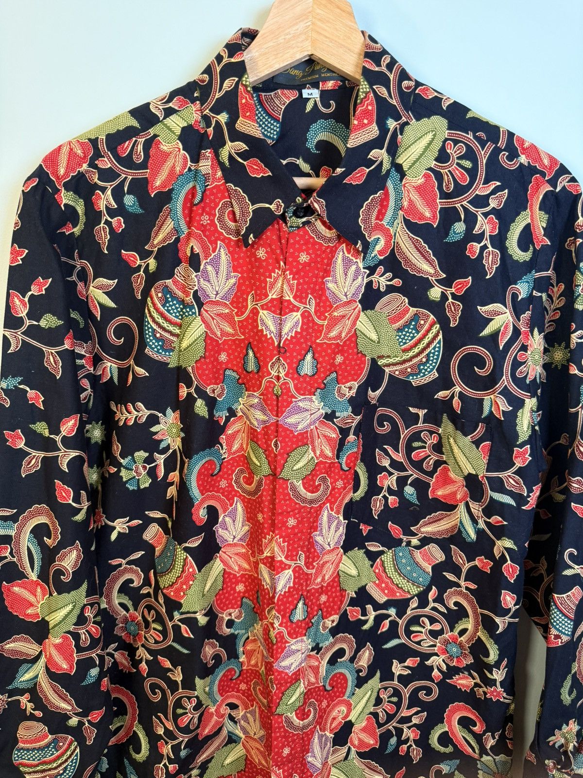 Other Sang Pangeran Premium Batik Shirt Size M | Indonesian Floral Size US M / EU 48-50 / 2 - 2 Thumbnail