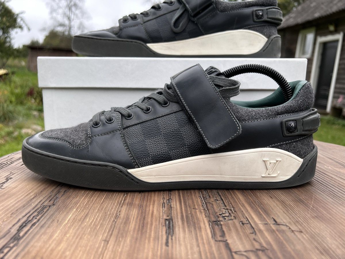 Louis Vuitton Louis Vuitton Elliptic Damier Graphite Low Top Sneakers Size US 7.5 / EU 40-41 - 8 Thumbnail