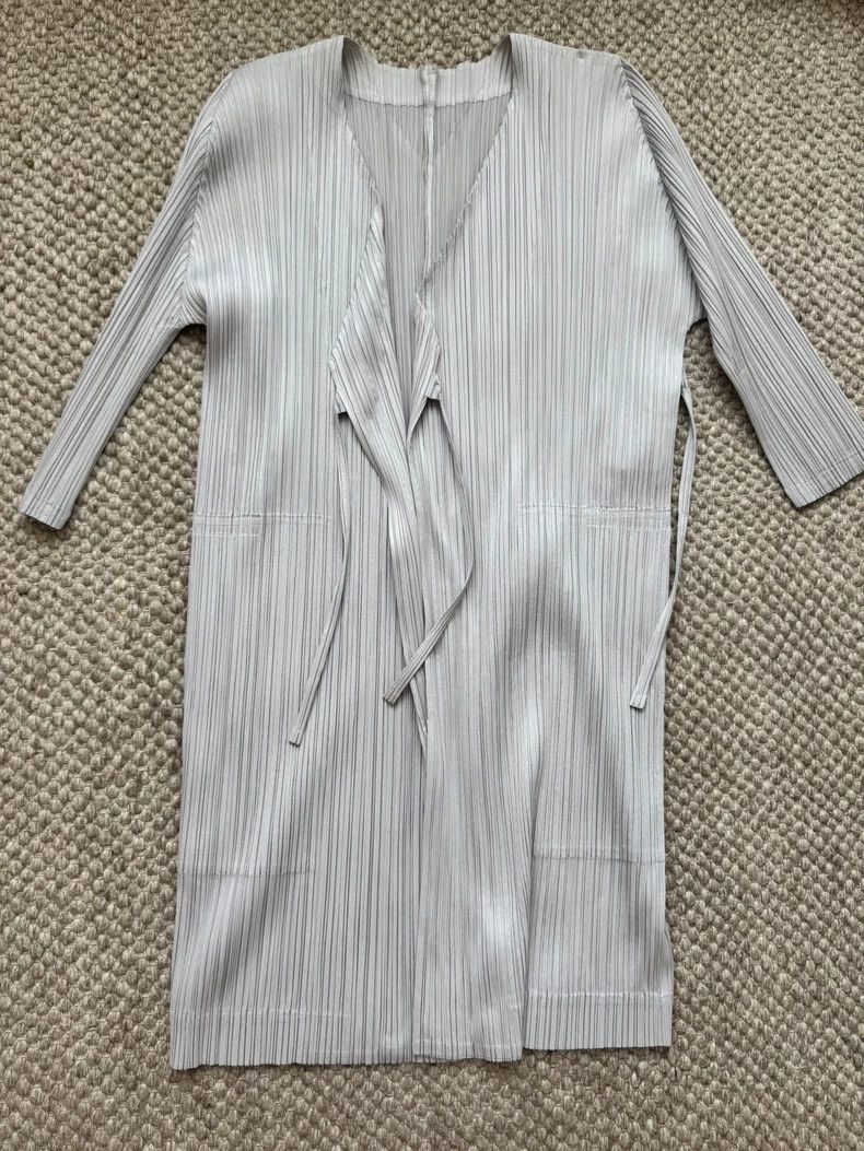 Issey Miyake issey miyake size:2 A long grey cardigan 2506-Nextarrow Size XXS / US 00 / IT 34 - 1 Thumbnail