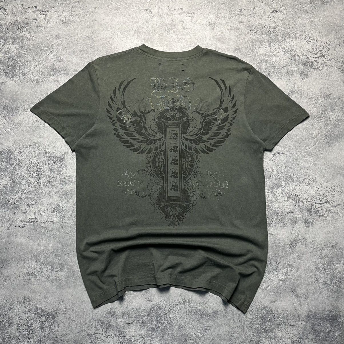 Affliction × Vintage Vintage Big Buddha Affliction Style Tee Distressed Y2K Size US XL / EU 56 / 4 - 6 Thumbnail