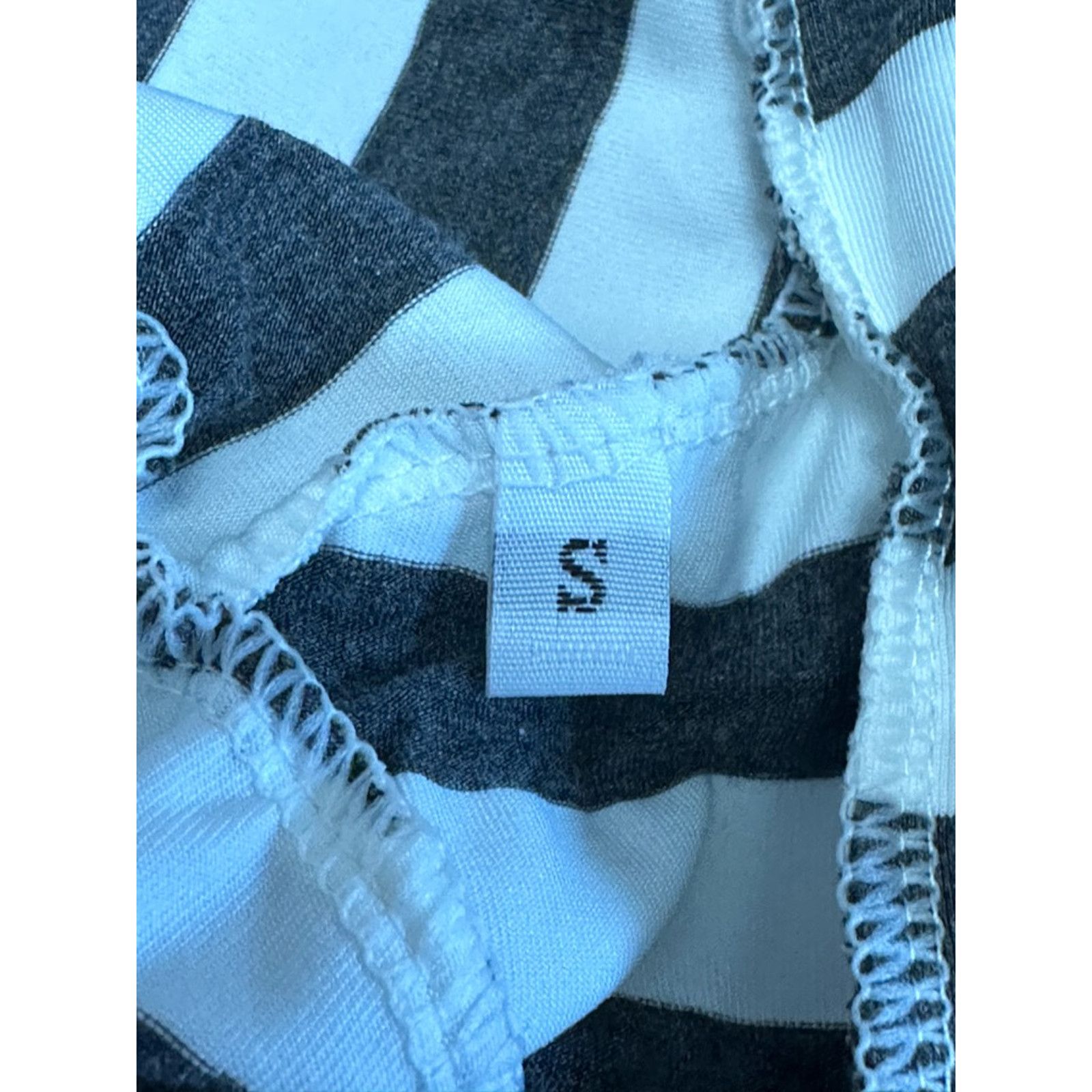 Other Myobe Cardigan Sweater Elbow Patches Striped Gray White S Size S / US 4 / IT 40 - 8 Thumbnail