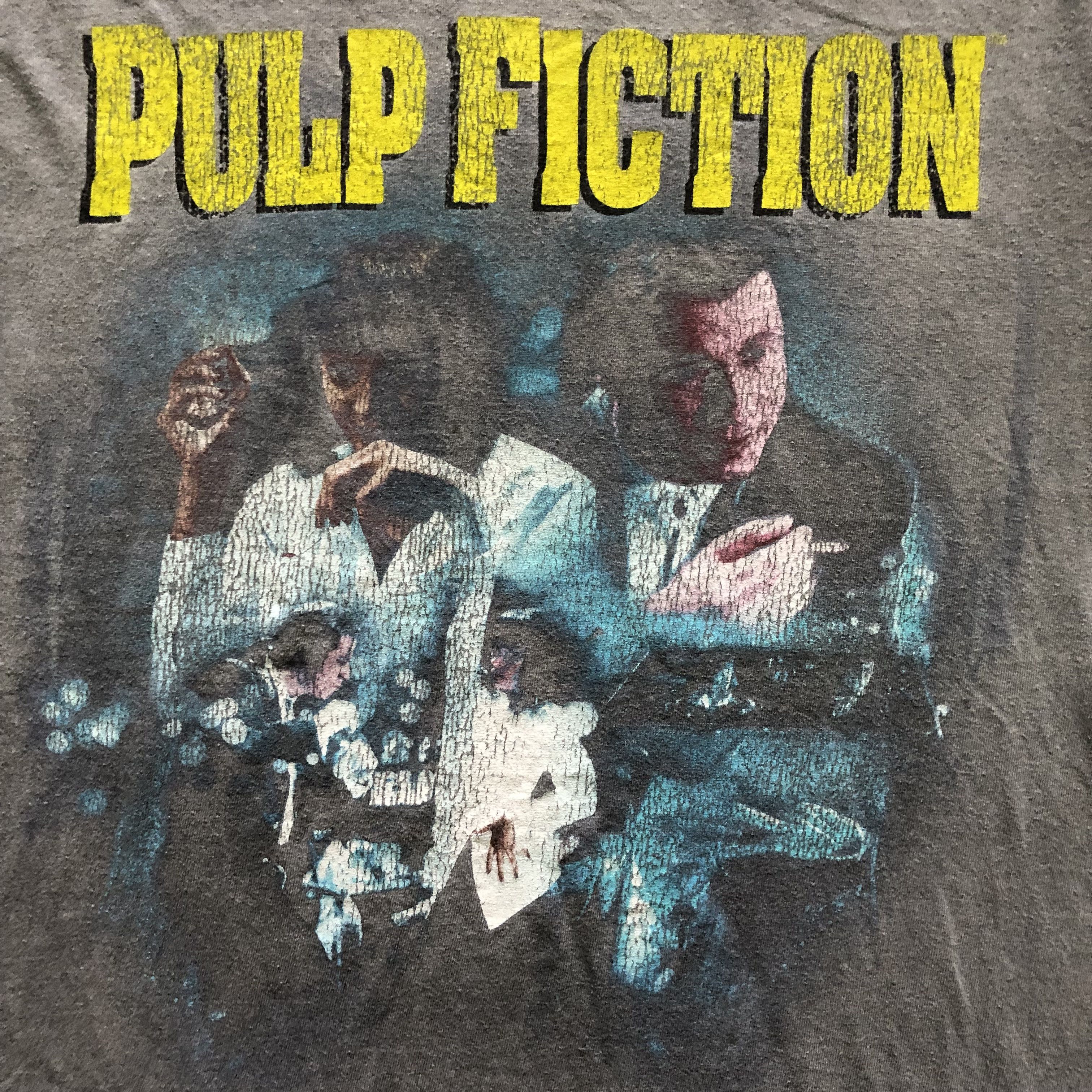 Other Pulp Fiction Movie Distressed Design Tee Size US M / EU 48-50 / 2 - 3 Thumbnail