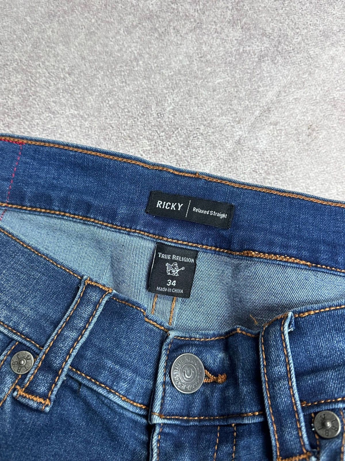 True Religion Vintage True Religion Ricky Baggy Jeans Rare Pants 34 Size US 34 / EU 50 - 12 Thumbnail