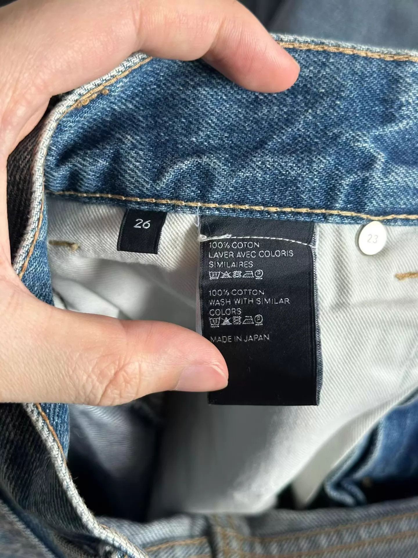 Celine CELINE 26W Jeans New Waist70 104 Size 26" / US 2 / IT 38 - 4 Thumbnail