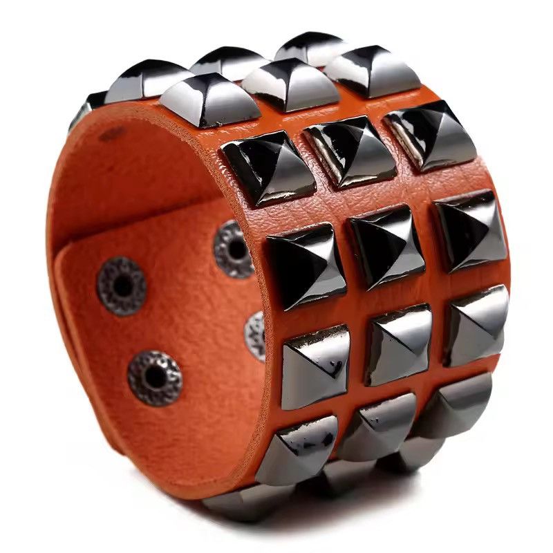 Jewelry Spike Strap Bracelet Gothic Demon Soul Horror Jewelry Size ONE SIZE - 1 Thumbnail