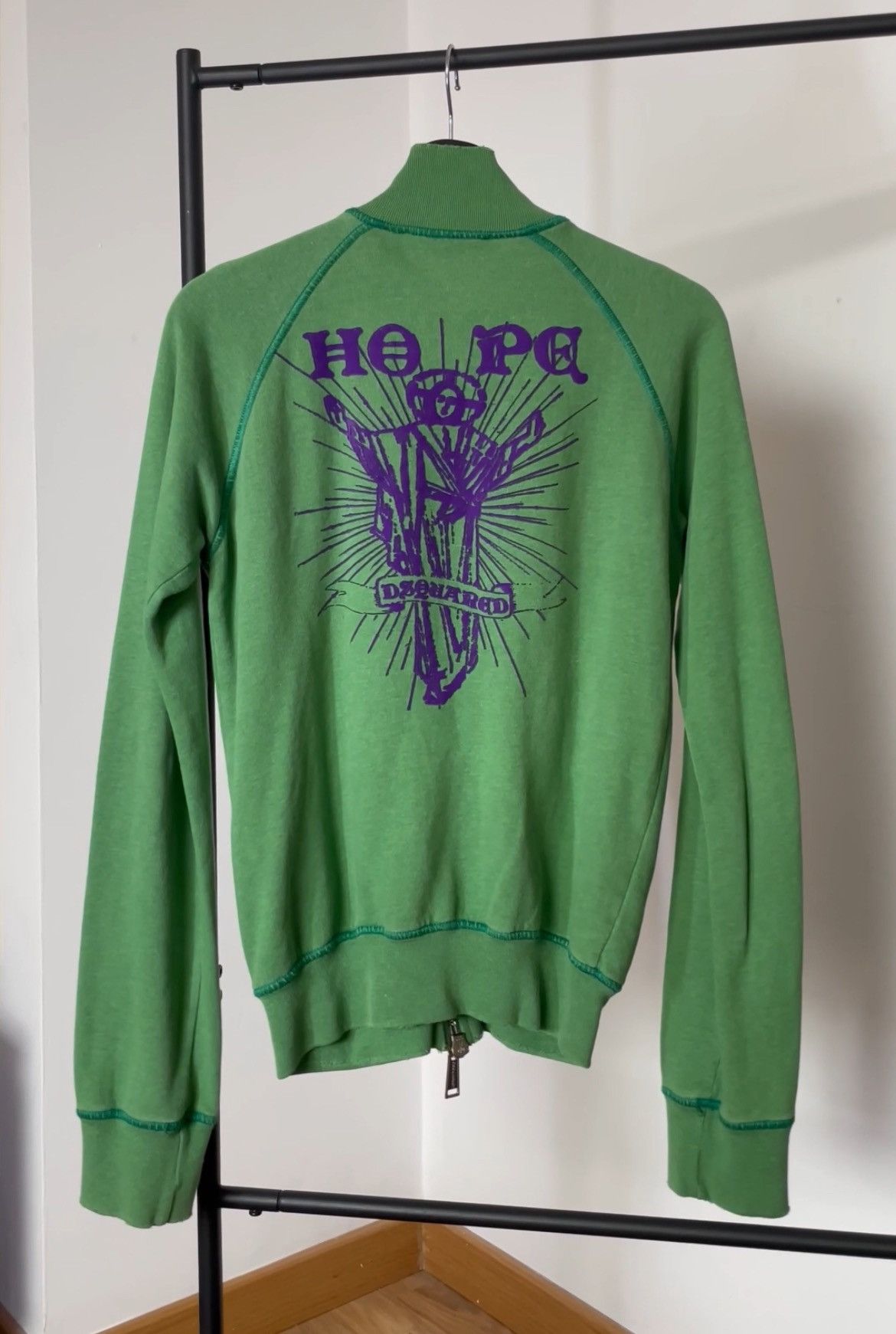 Dsquared2 2005 DSQUARED2 “Hope” Ranglan Track Jacket Size US S / EU 44-46 / 1 - 1 Thumbnail