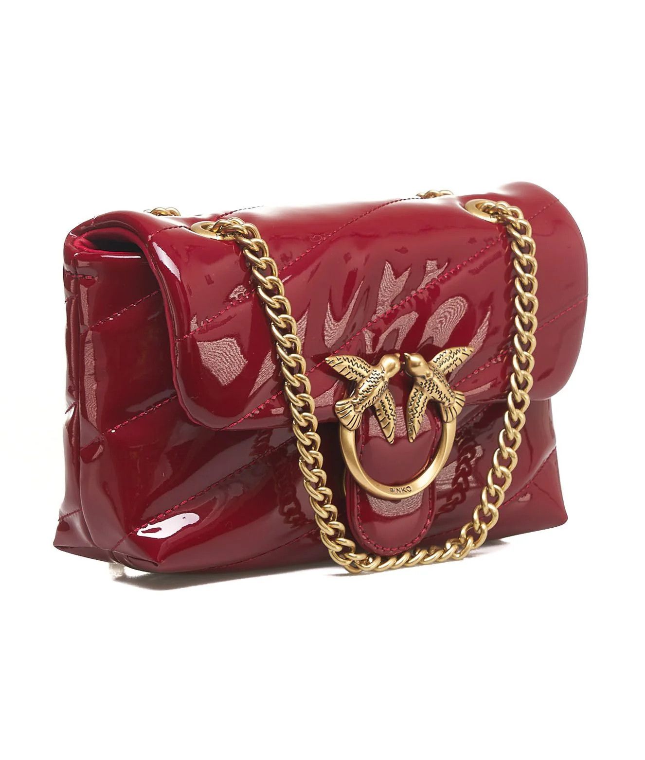 Pinko o1s22i1n0824 Size: OS / Love Baby Puff Bag in Red Size ONE SIZE - 2 Thumbnail