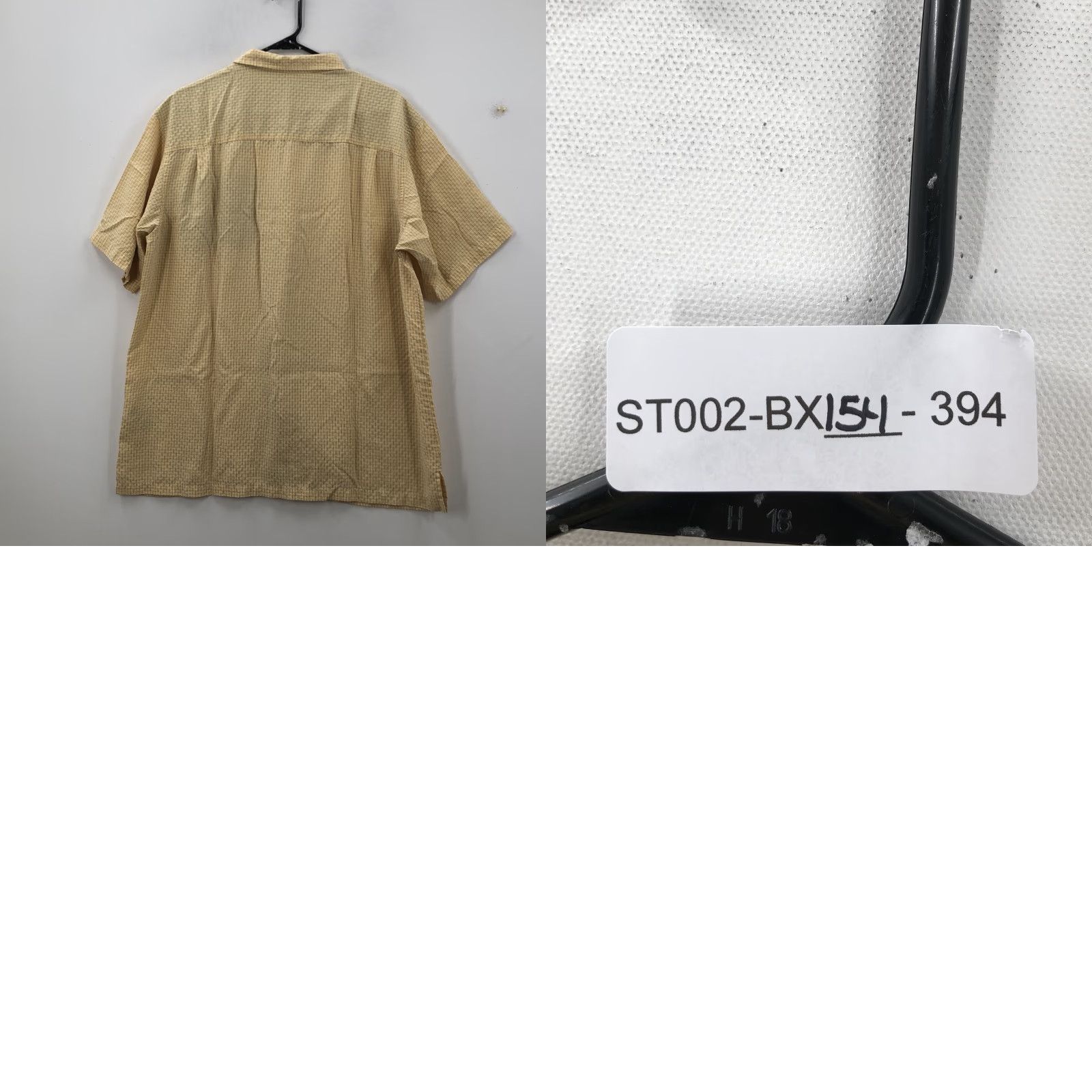 Vintage Columbia Mens Shirt Button Up Casual Short Sleeves Yellow Check Collared Size L Size US L / EU 52-54 / 3 - 8 Thumbnail