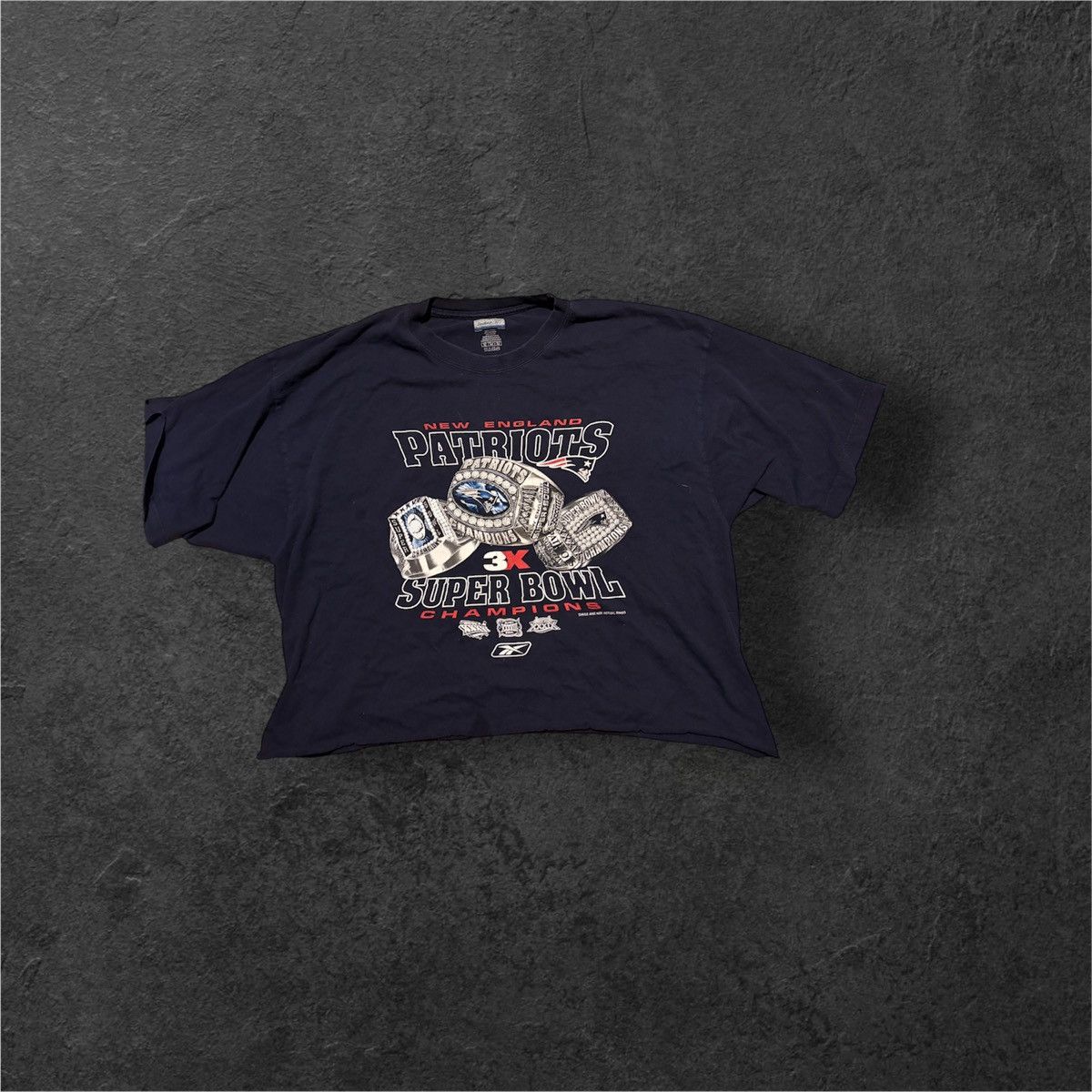 Reebok Patriots cropped tee Size US XL / EU 56 / 4 - 1 Preview