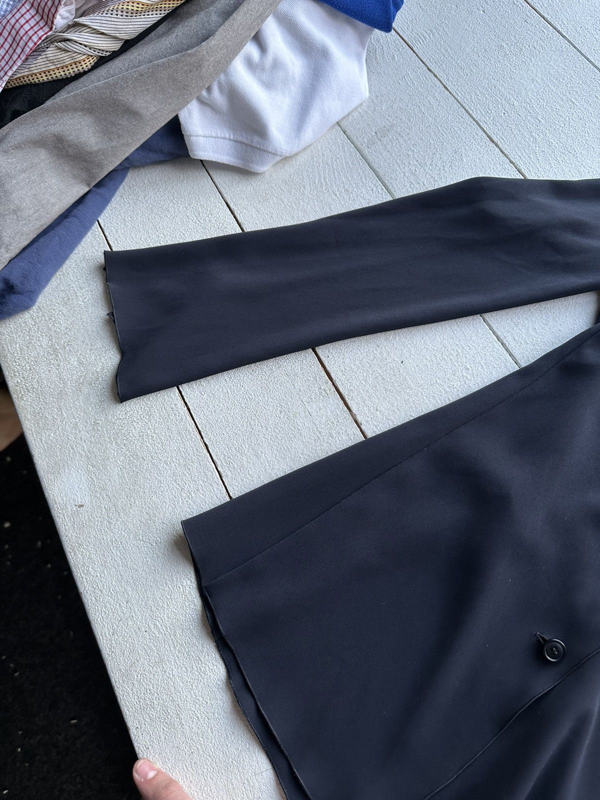 Armani 🚨AVANT GARDE ARMANI 90s RARE longsleeve BLOUSES Y2K LUXURY Size M / US 6-8 / IT 42-44 - 3 Thumbnail