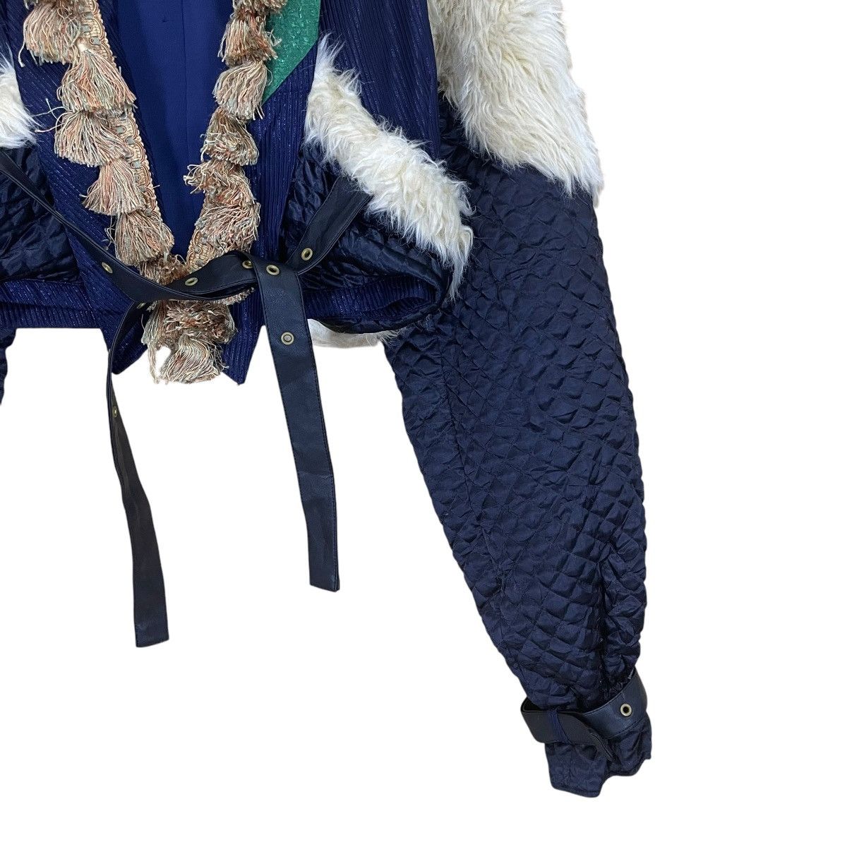 Beauty Beast JAPANASE FUR CROPPED JACKET INSPIRED JEAN PAUL GAULTIER Size US S / EU 44-46 / 1 - 4 Thumbnail