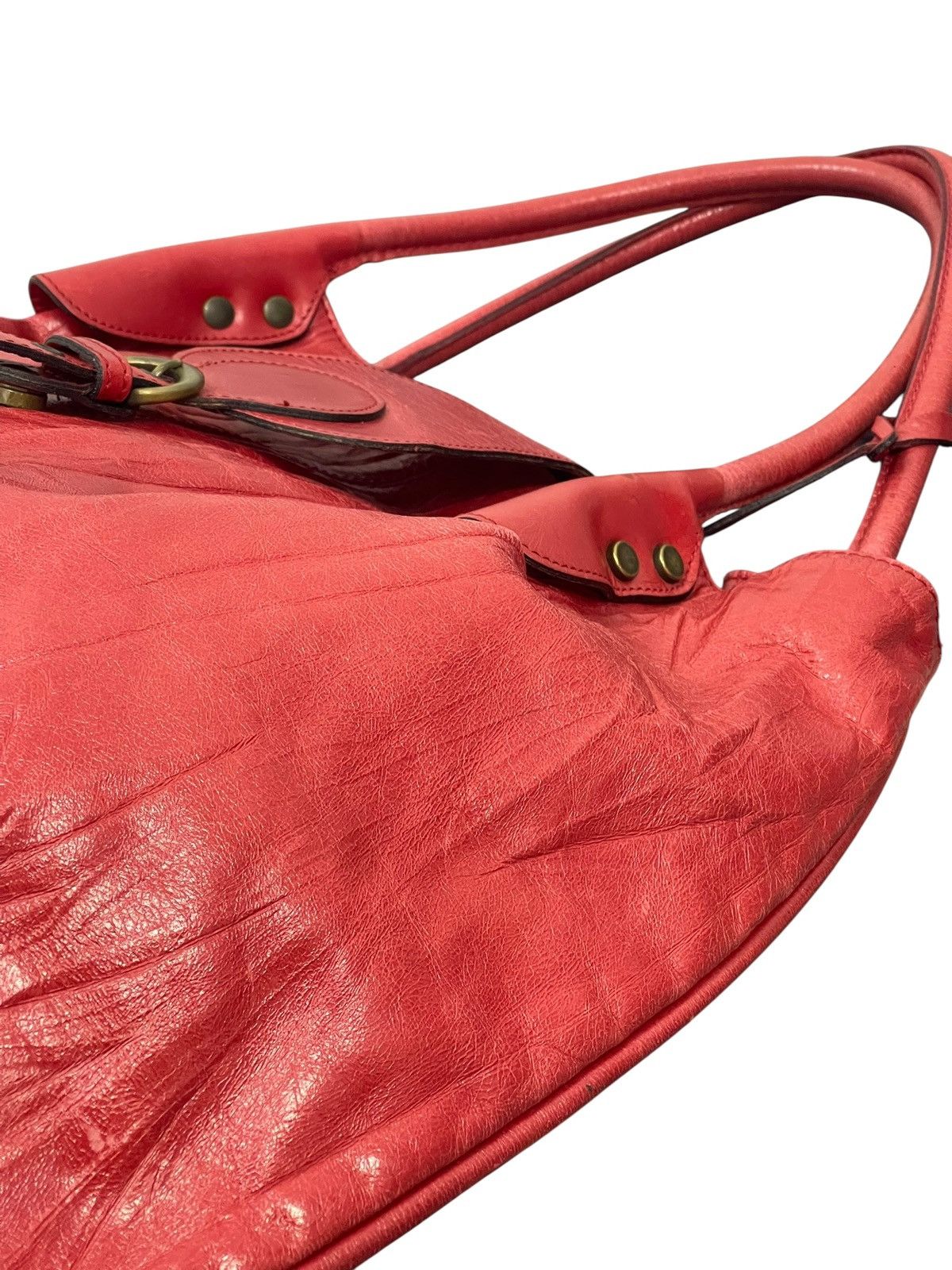 Genuine Leather Full Leather Jacono Tote Bag prada julius dior cdg amiri 7🟩 Size ONE SIZE - 7 Thumbnail