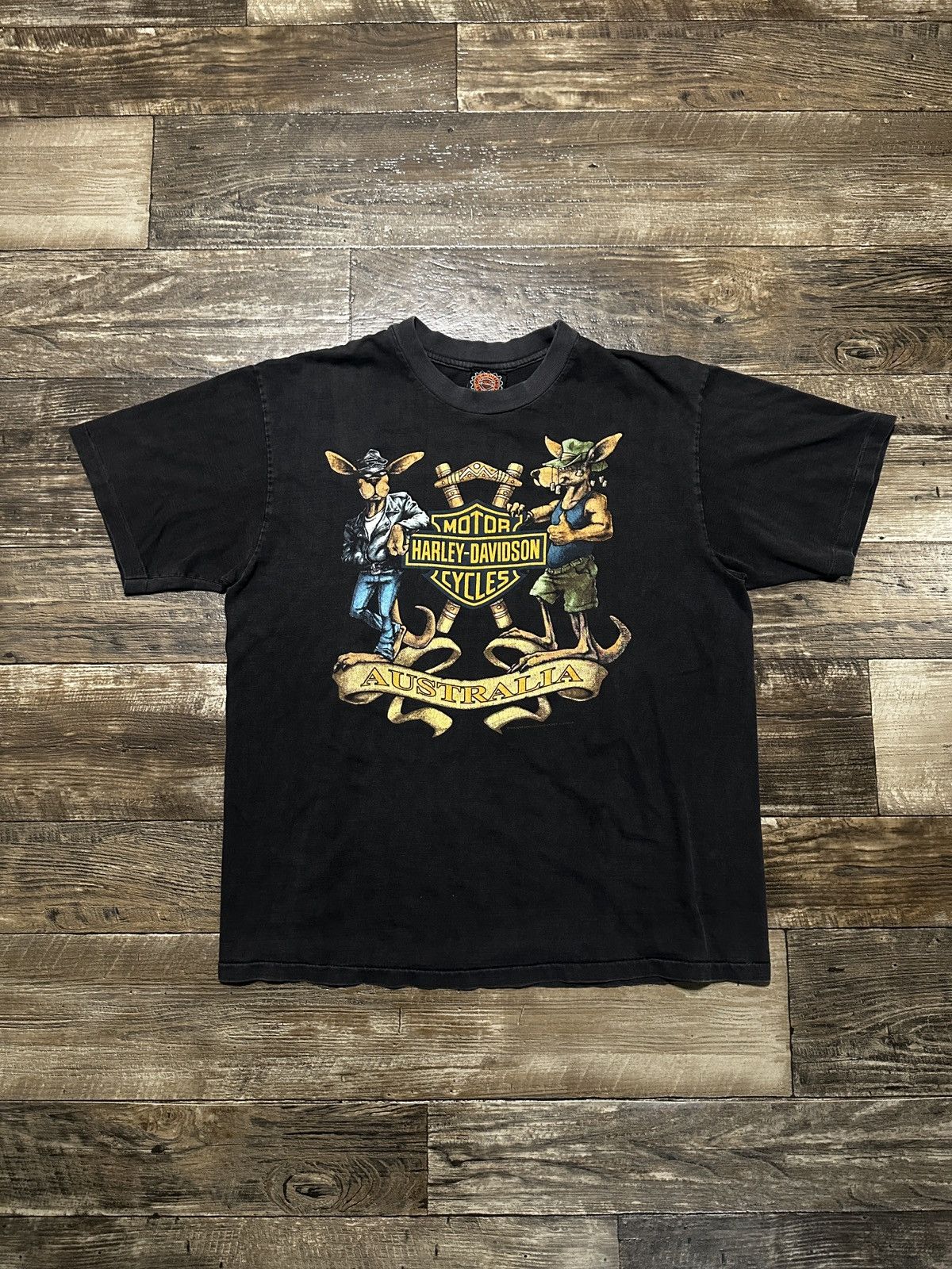 Harley Davidson 1998 Harley Davidson Australia T-Shirt Size US L / EU 52-54 / 3 - 2 Thumbnail