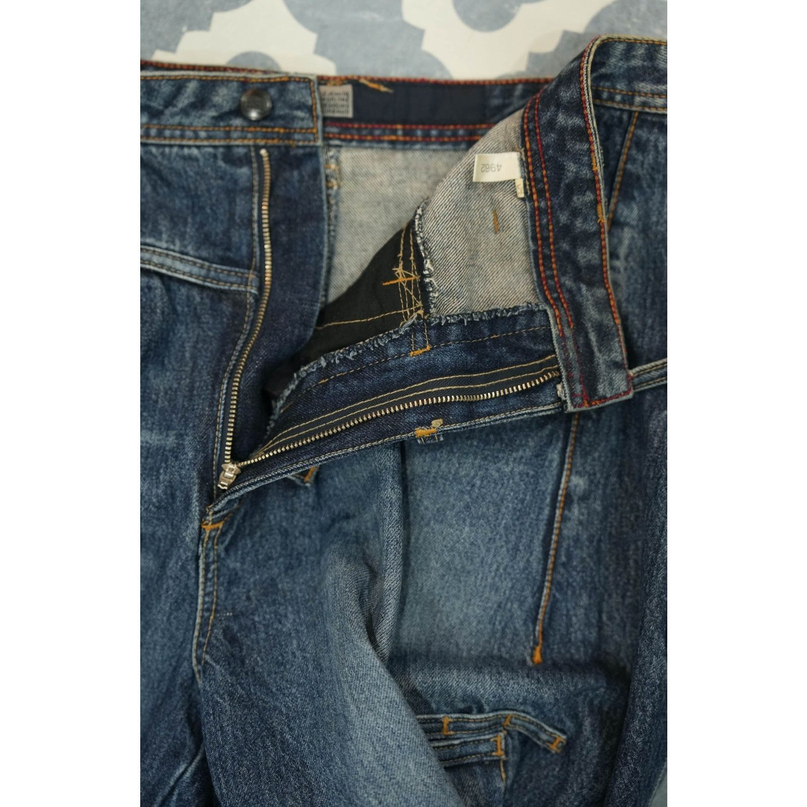 Marithe + Francois Girbaud *Very Rare* 1 of 1 Sample Girbaud Jeans Size US 34 / EU 50 - 4 Thumbnail