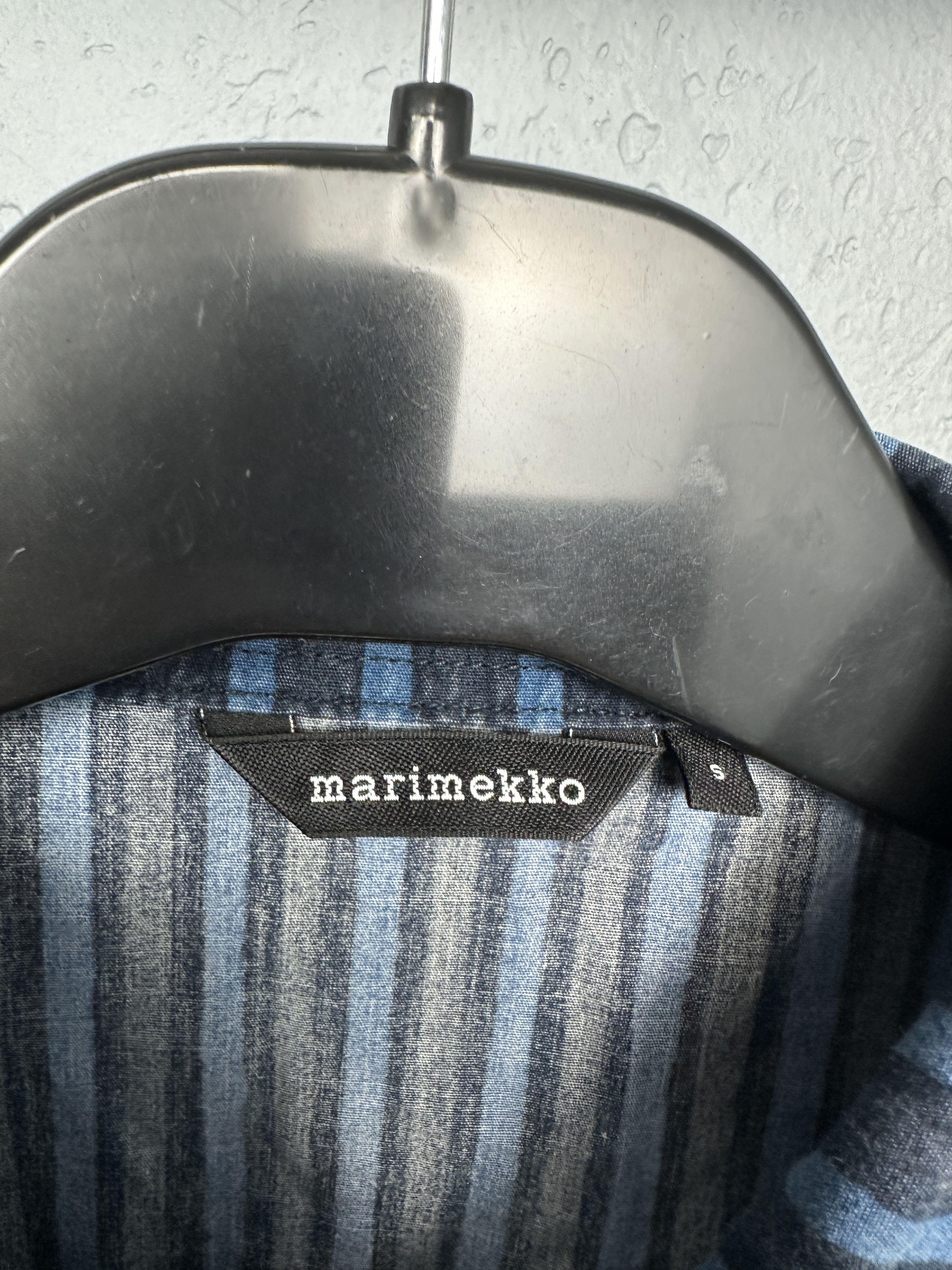 Marimekko Marimekko Mens Long Sleeve Striped Shirt Size US S / EU 44-46 / 1 - 3 Thumbnail