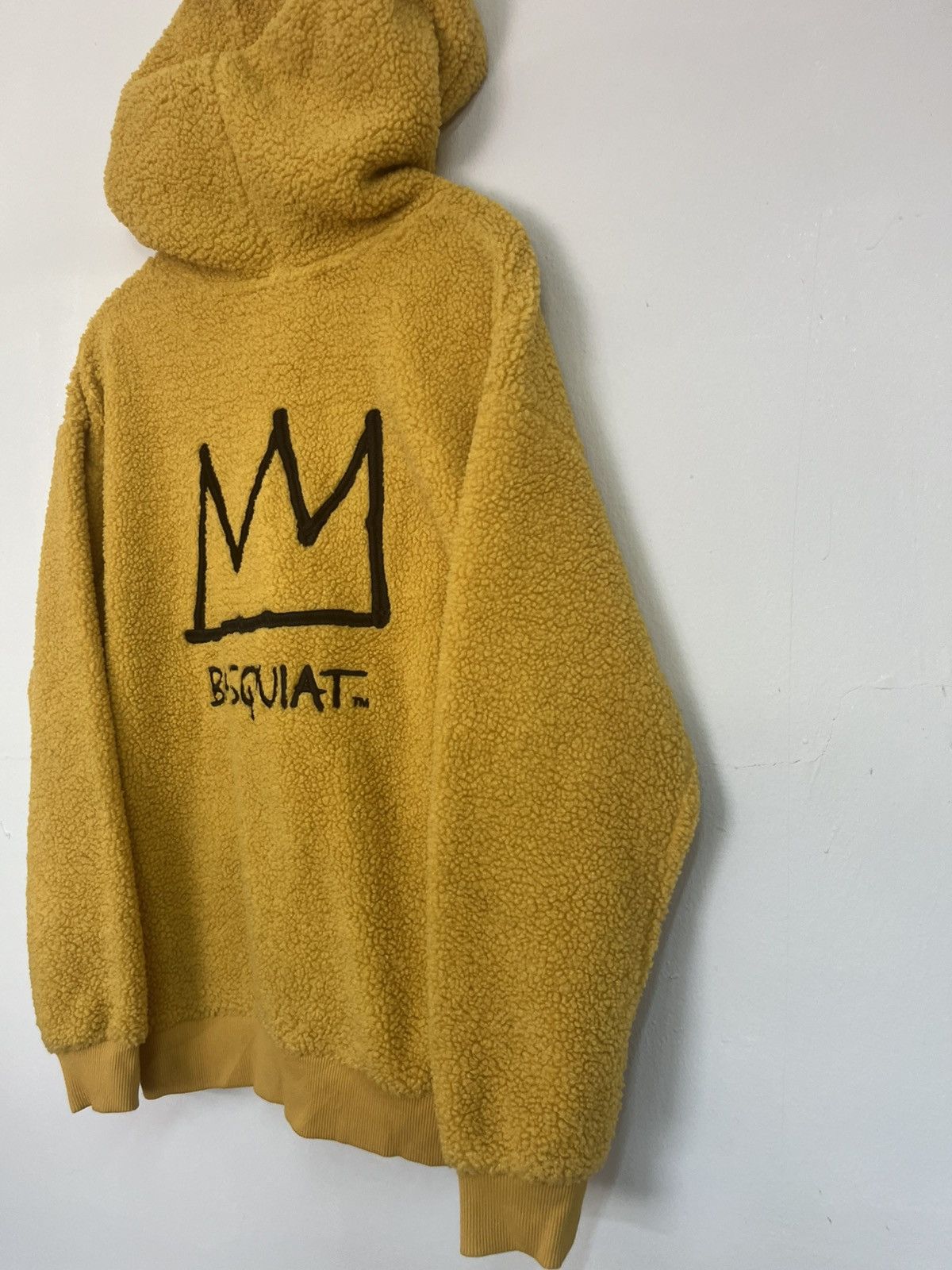 Jean-Michel Basquiat 💥VERY RARE JMB BASQUAIT X CLRIDE High Pile Deep Pile Hoodie Size US L / EU 52-54 / 3 - 2 Thumbnail
