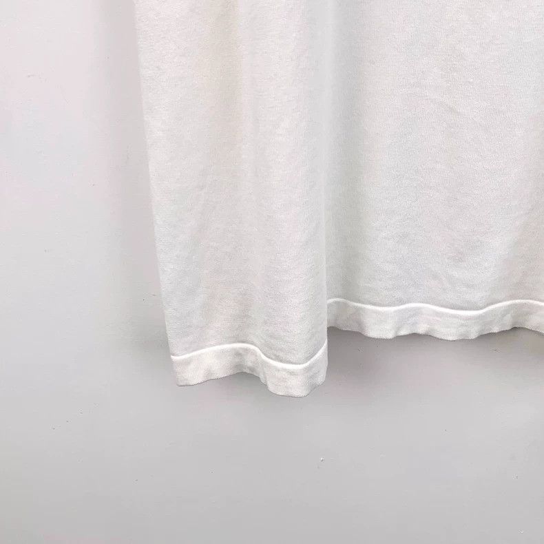 Louis Vuitton Louis Vuitton White logo monogrammed cotton crew neck shor Size US XXL / EU 58 / 5 - 5 Thumbnail