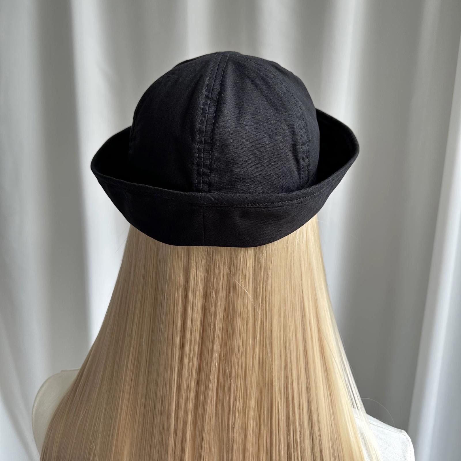 Japanese Brand Retro Black Beret Sailor Cap – Y2K French Girl Aesthetic Size ONE SIZE - 5 Thumbnail