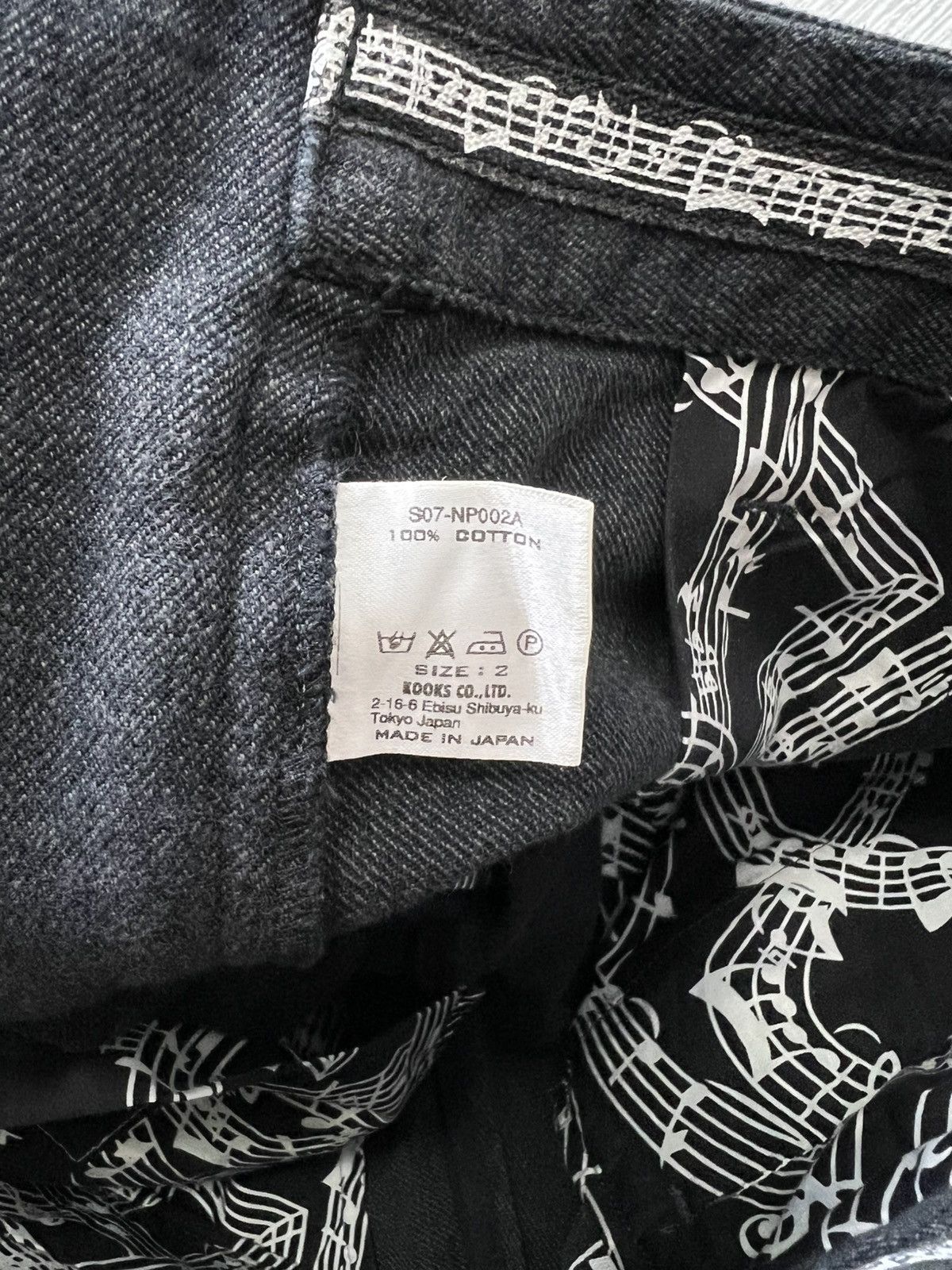 Number (N)ine Number (N)ine - S/S ‘07 - “About A Boy” Denim Chino Pants Size US 30 / EU 46 - 13 Thumbnail