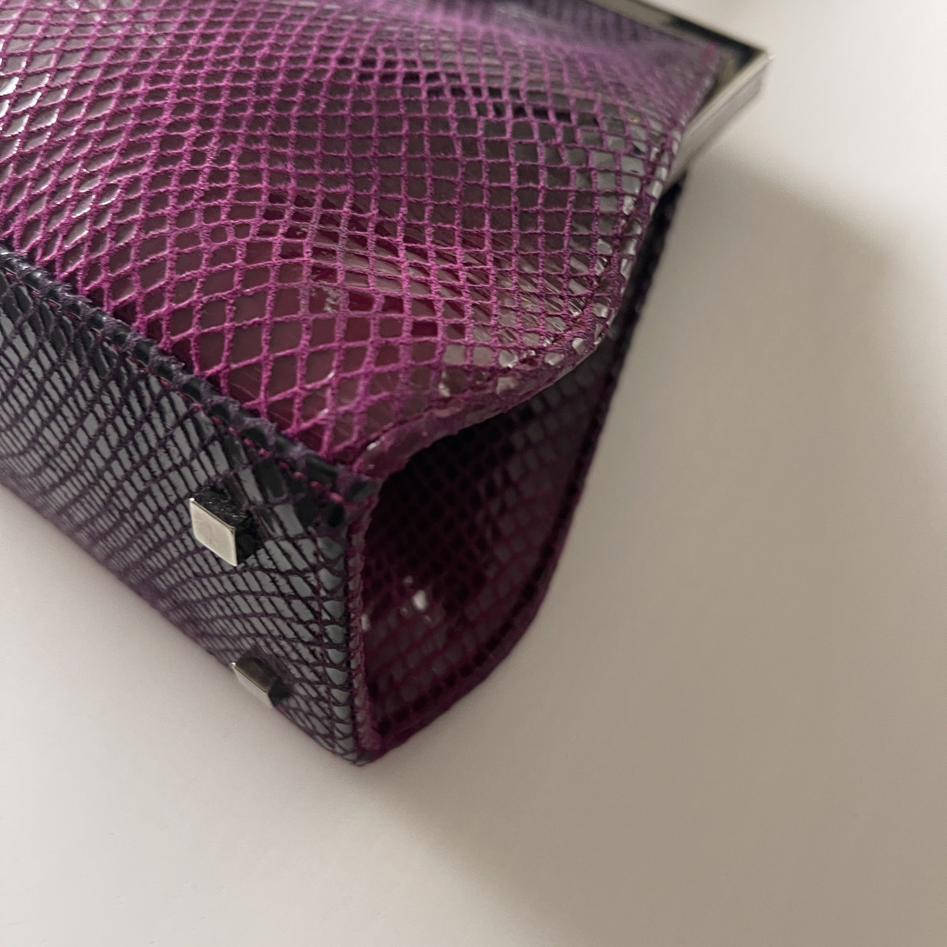 Stuart Weitzman STUART WEITZMAN Python Leather Bag Y2K style Size ONE SIZE - 6 Thumbnail