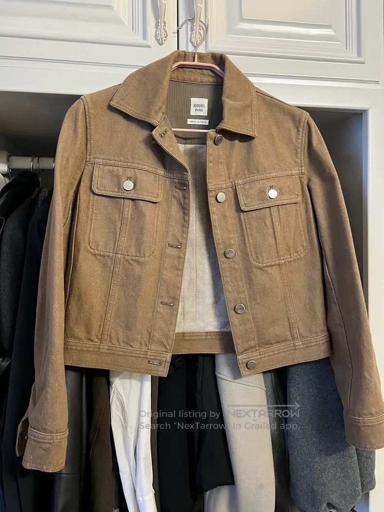 Hermes Hermes Denim Jacket Size XS / US 0-2 / IT 36-38 - 1 Thumbnail