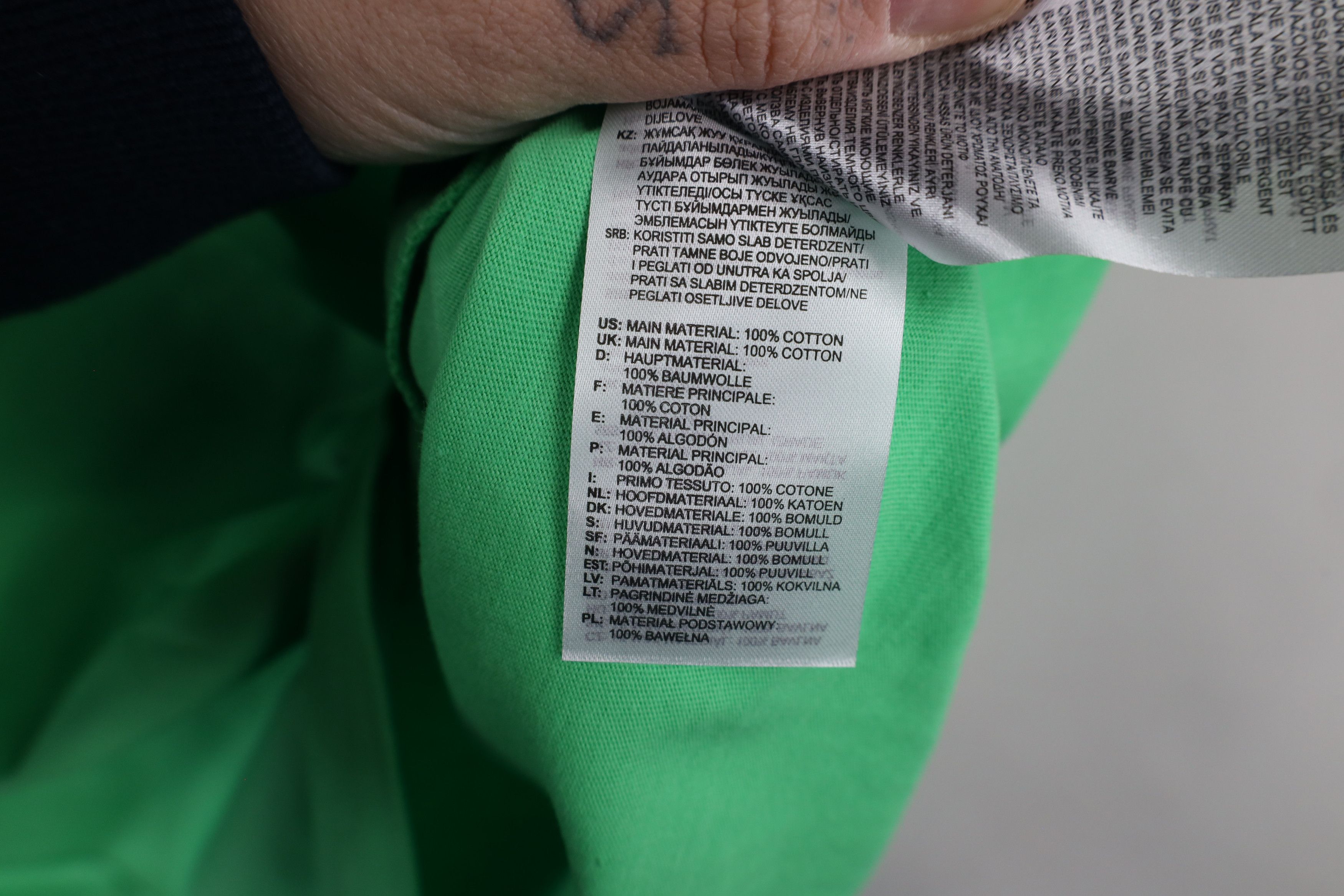 Adidas × Vintage New Adidas Trefoil Striped Short Sleeve Ringer T-Shirt Green Size US L / EU 52-54 / 3 - 8 Thumbnail