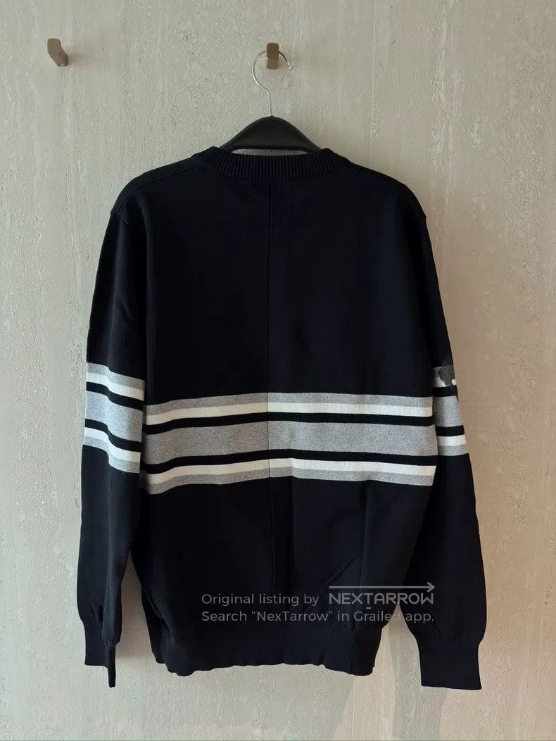 Givenchy Givenchy Classic Dog Check Knit Hoodie Size S Slightly Loo Size US S / EU 44-46 / 1 - 5 Thumbnail