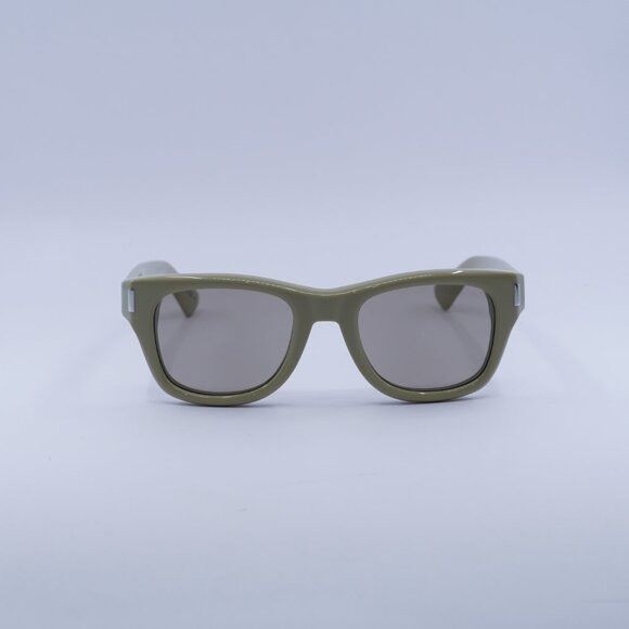 Saint Laurent Paris 🕶️ New Saint Laurent SL801 003 Sunglasses - Khaki Green Size ONE SIZE - 2 Thumbnail