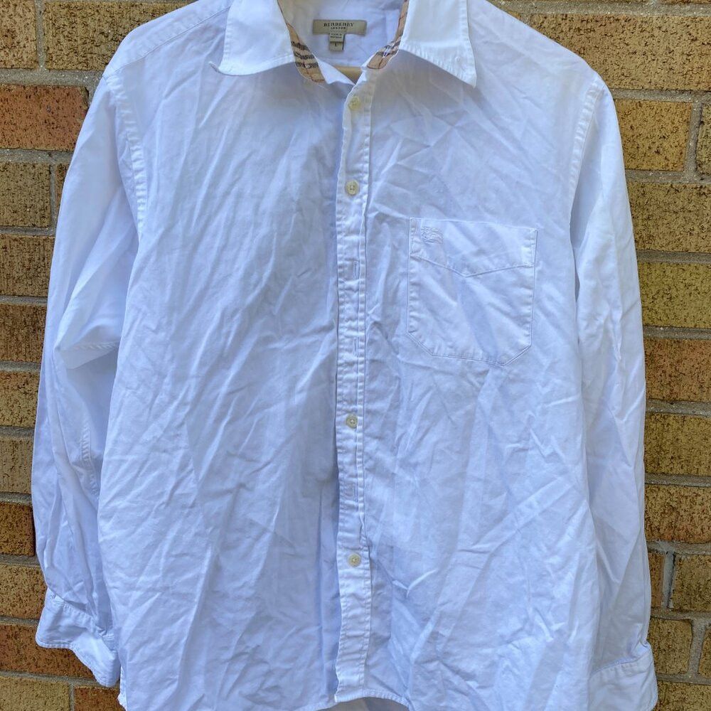 Burberry × Vintage Vintage Burberry Monogram Motif Novacheck Button Up Dress S Size US L / EU 52-54 / 3 - 5 Thumbnail