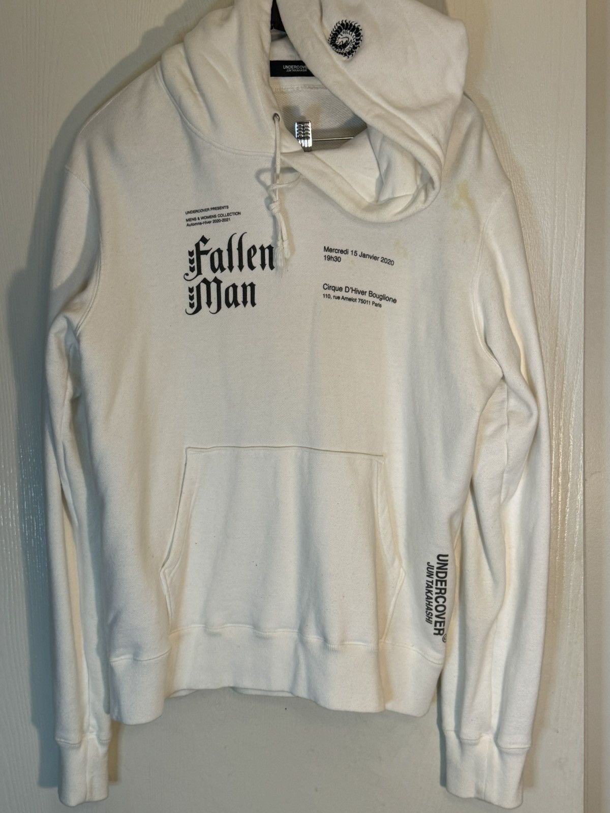 Undercover UNDERCOVER HOODIE Fallen Man Size US XL / EU 56 / 4 - 2 Thumbnail