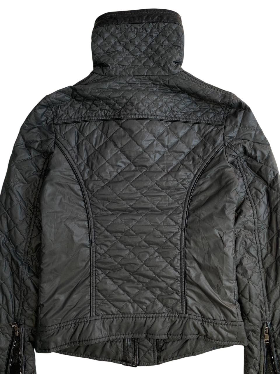Dolce & Gabbana 2000’s Dolce Gabbana Quilted Leather Trim Motorcycle Jacket Size US S / EU 44-46 / 1 - 11 Thumbnail