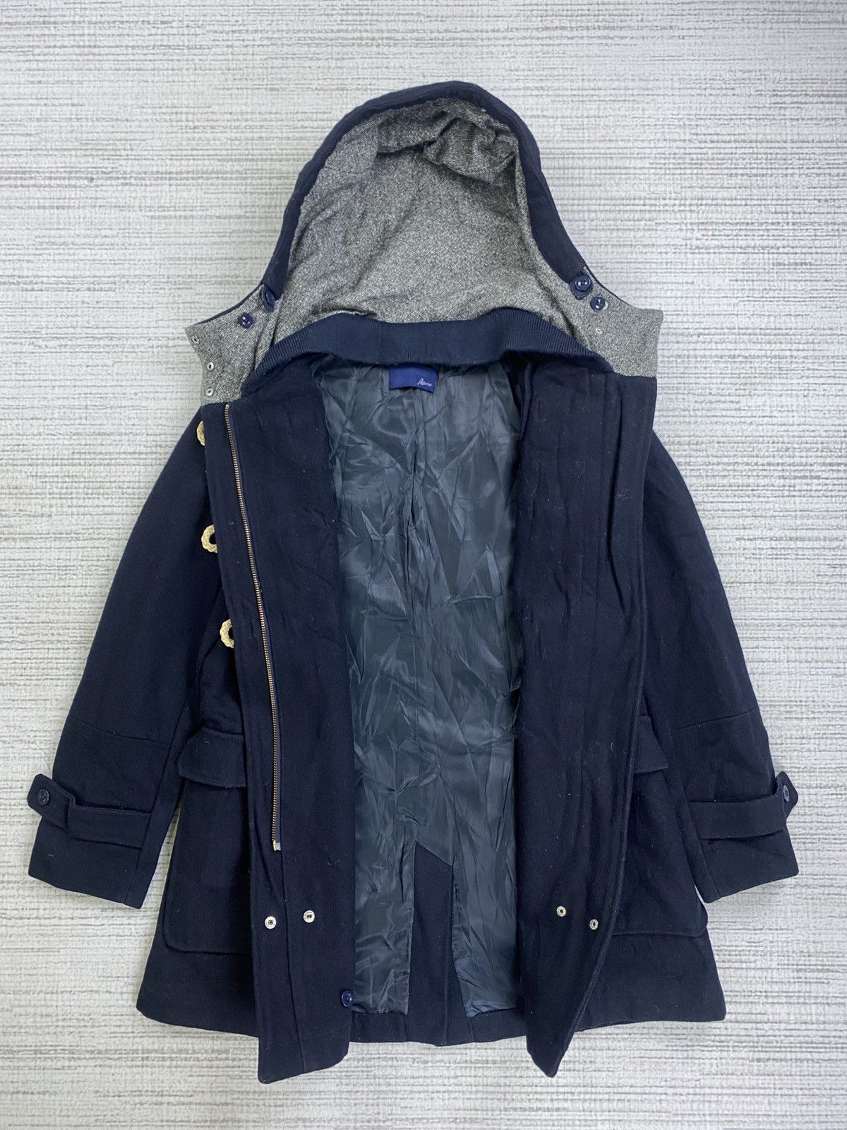 Avirex × If Six Was Nine × Vintage Vintage Avirex Duffle Coat Hoodie Jacket Size US S / EU 44-46 / 1 - 6 Thumbnail