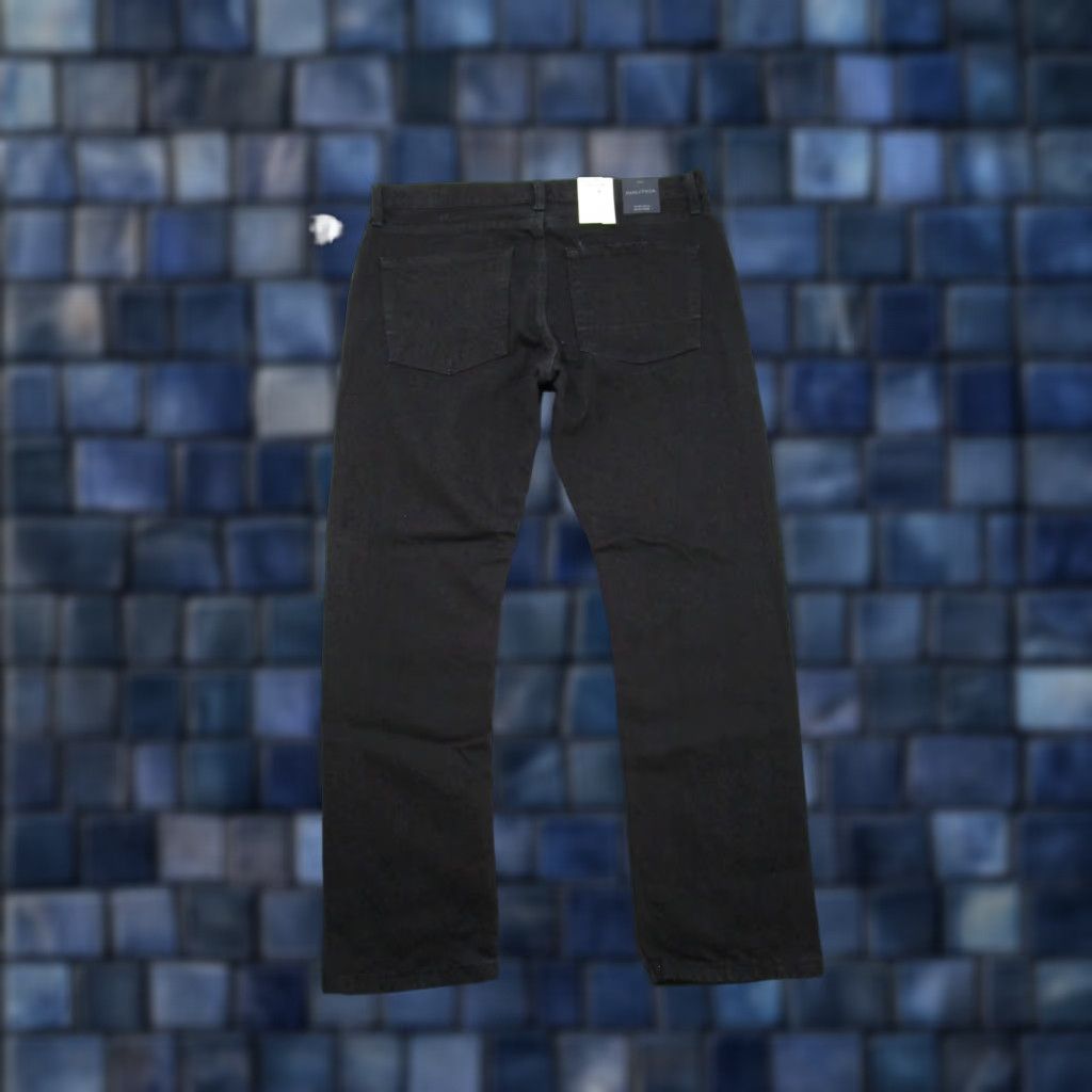 Nautica Nautica Jeans Size 36x29 Black Denim Slim Fit Straight Leg Mens Slim Nautica Jeans 36 29 Black Denim Straight Leg Men Size US 36 / EU 52 - 1 Thumbnail
