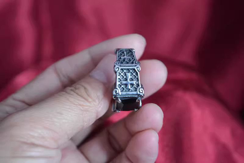 Jewelry Hip-hop Jewelry Rings Open Size Chrome Ring (Size 7-13) Size ONE SIZE - 4 Thumbnail
