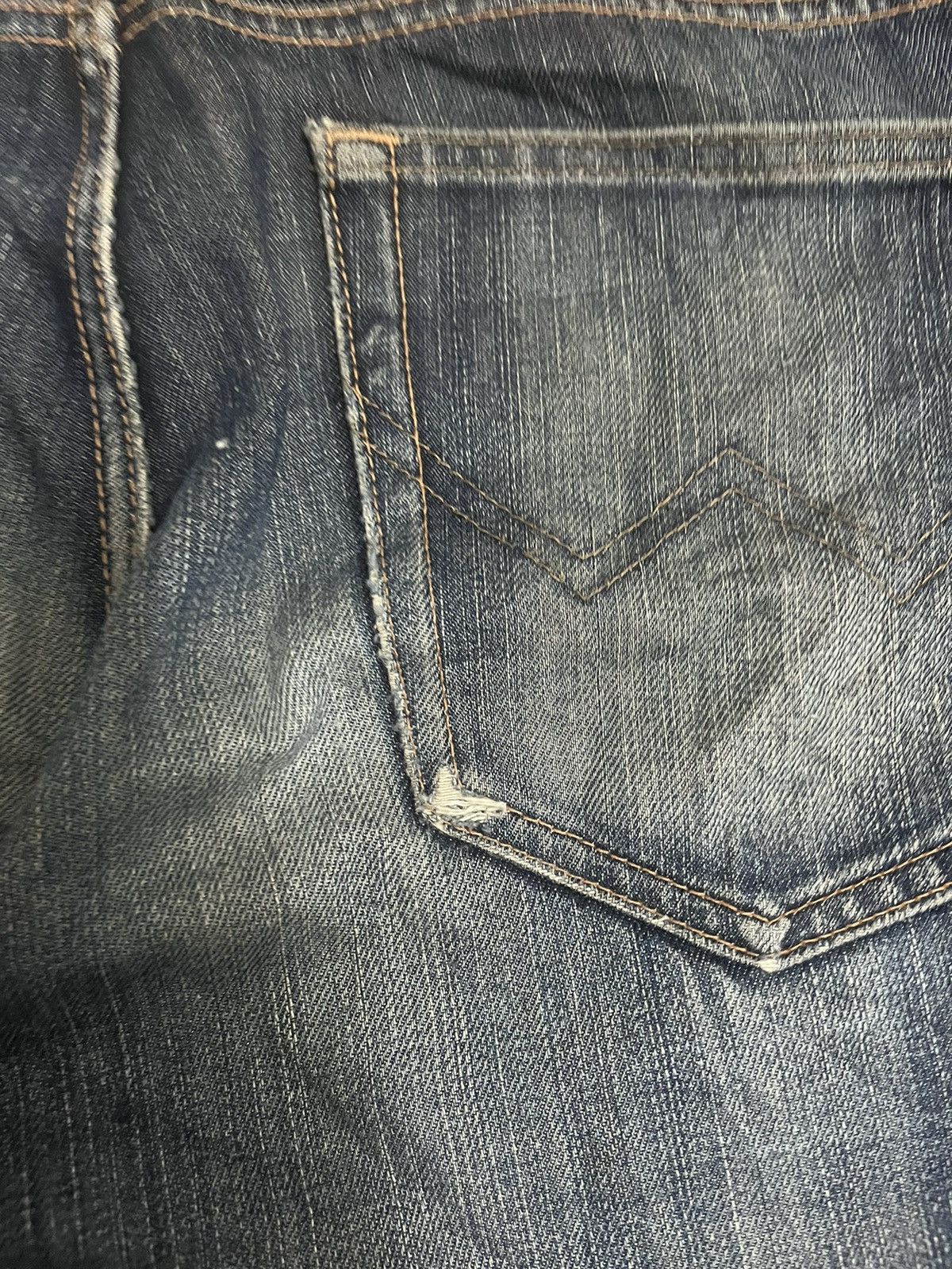 Edwin Vintage Edwin 503 Distress Style Denim Size US 34 / EU 50 - 11 Thumbnail
