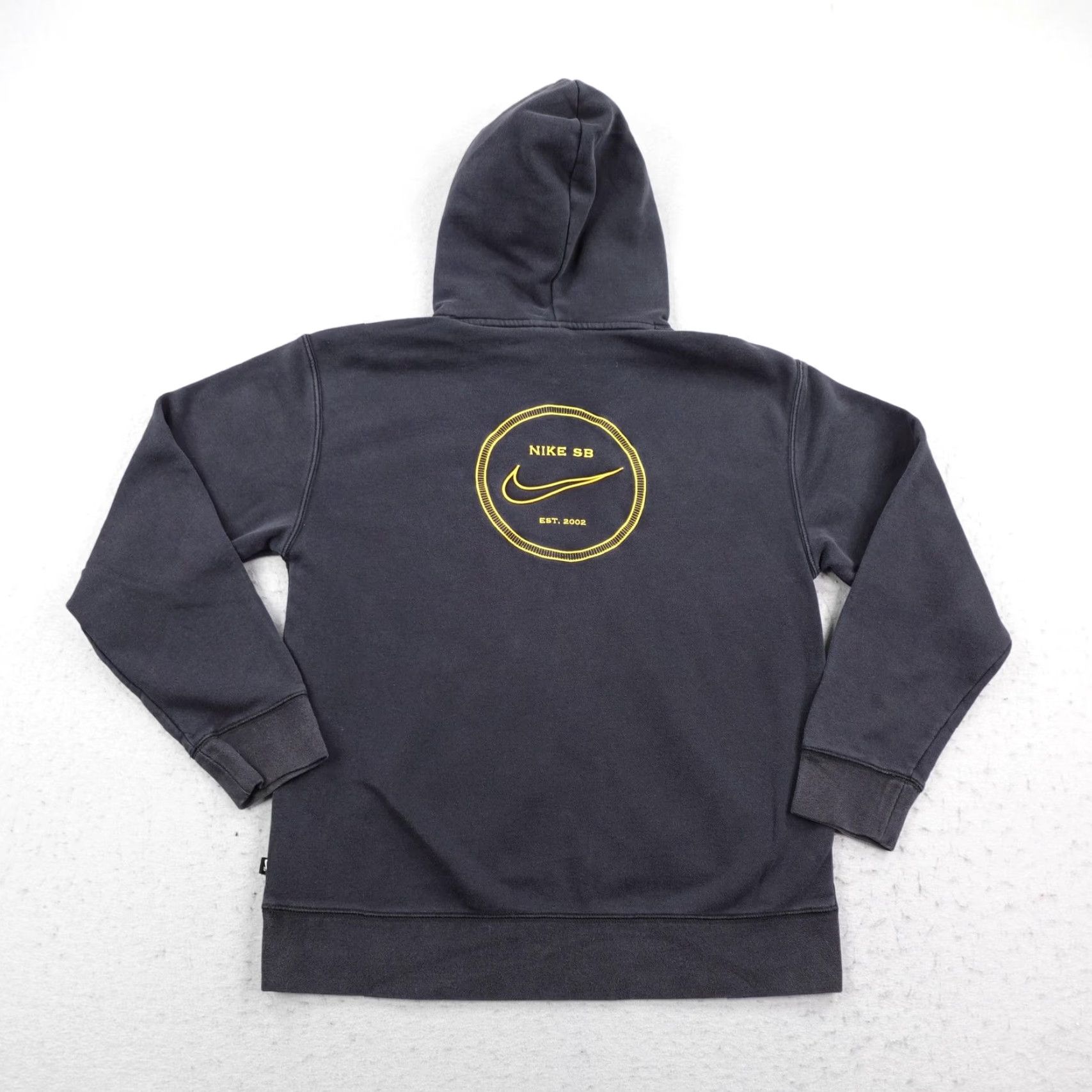 Nike Nike Hoodie Mens Medium Black Gold SB Skateboarding Luxury Popover Sweatshirt Size US M / EU 48-50 / 2 - 6 Thumbnail