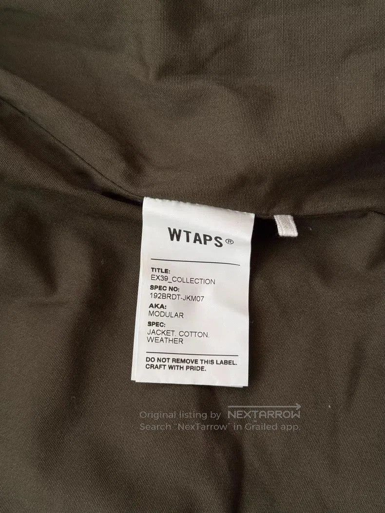 Wtaps WTAPS 19AW Cotton Weather Jacket. Size US S / EU 44-46 / 1 - 5 Thumbnail