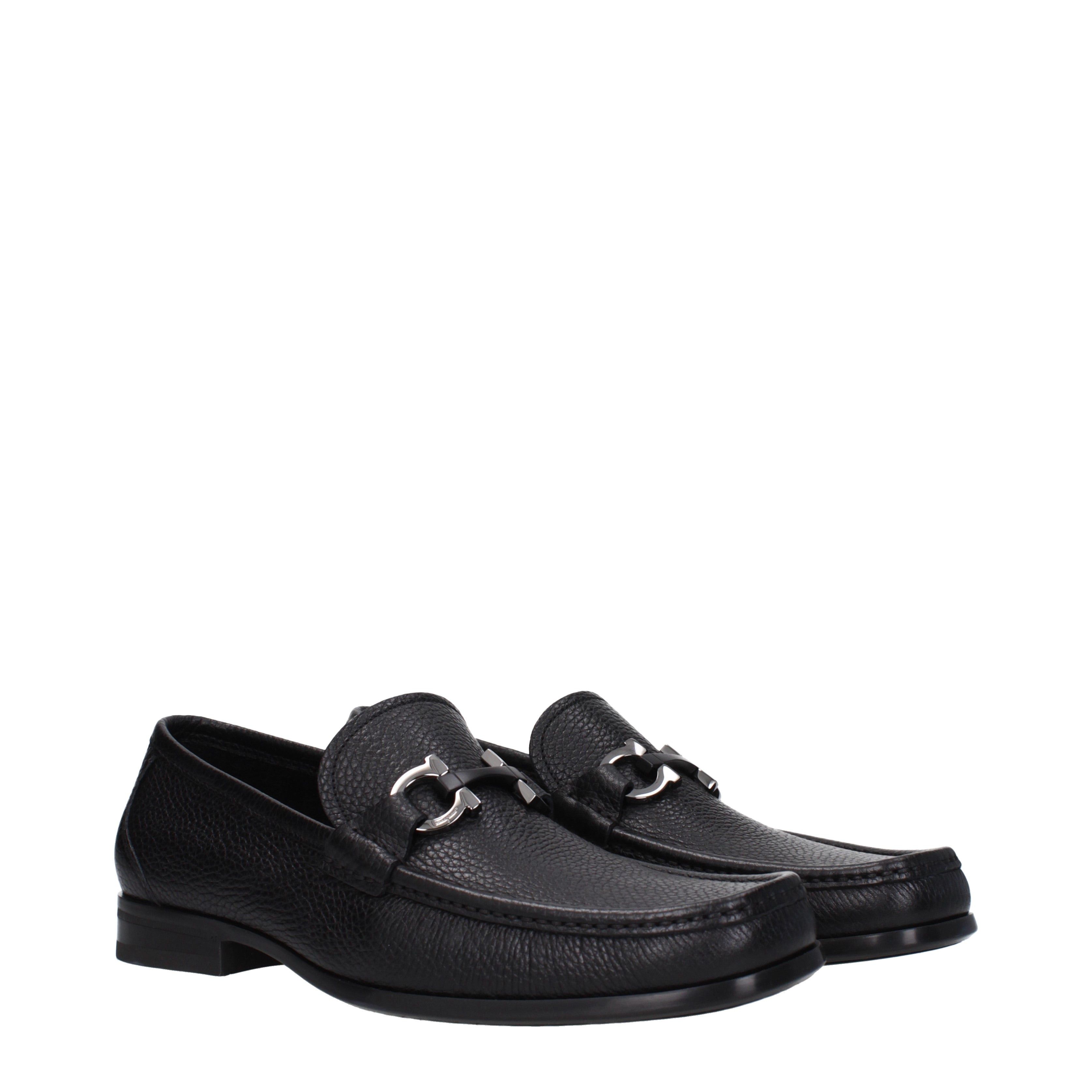 Salvatore Ferragamo Men's Loafers in Leather Size US 8 / EU 41 - 1 Thumbnail