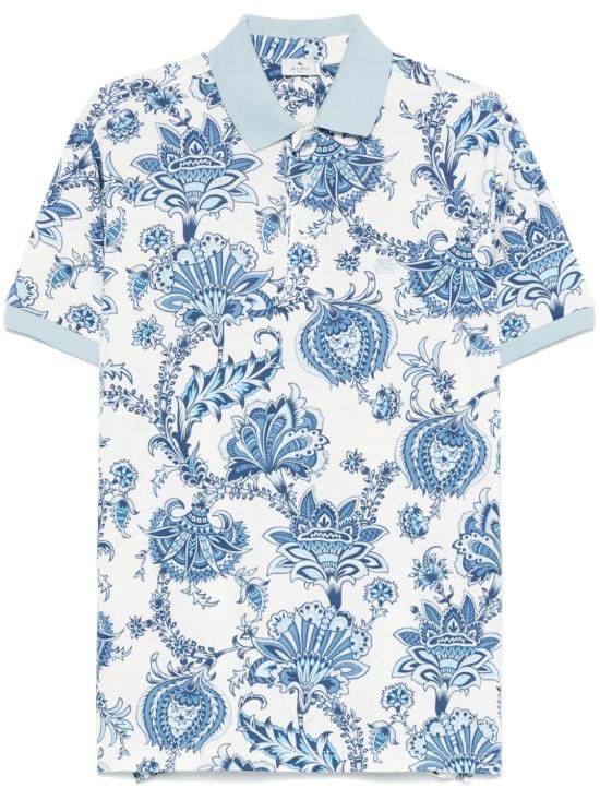 Etro ETRO Men T-Shirts MRMD0004 AK569X0800 White Size US L / EU 52-54 / 3 - 1 Thumbnail