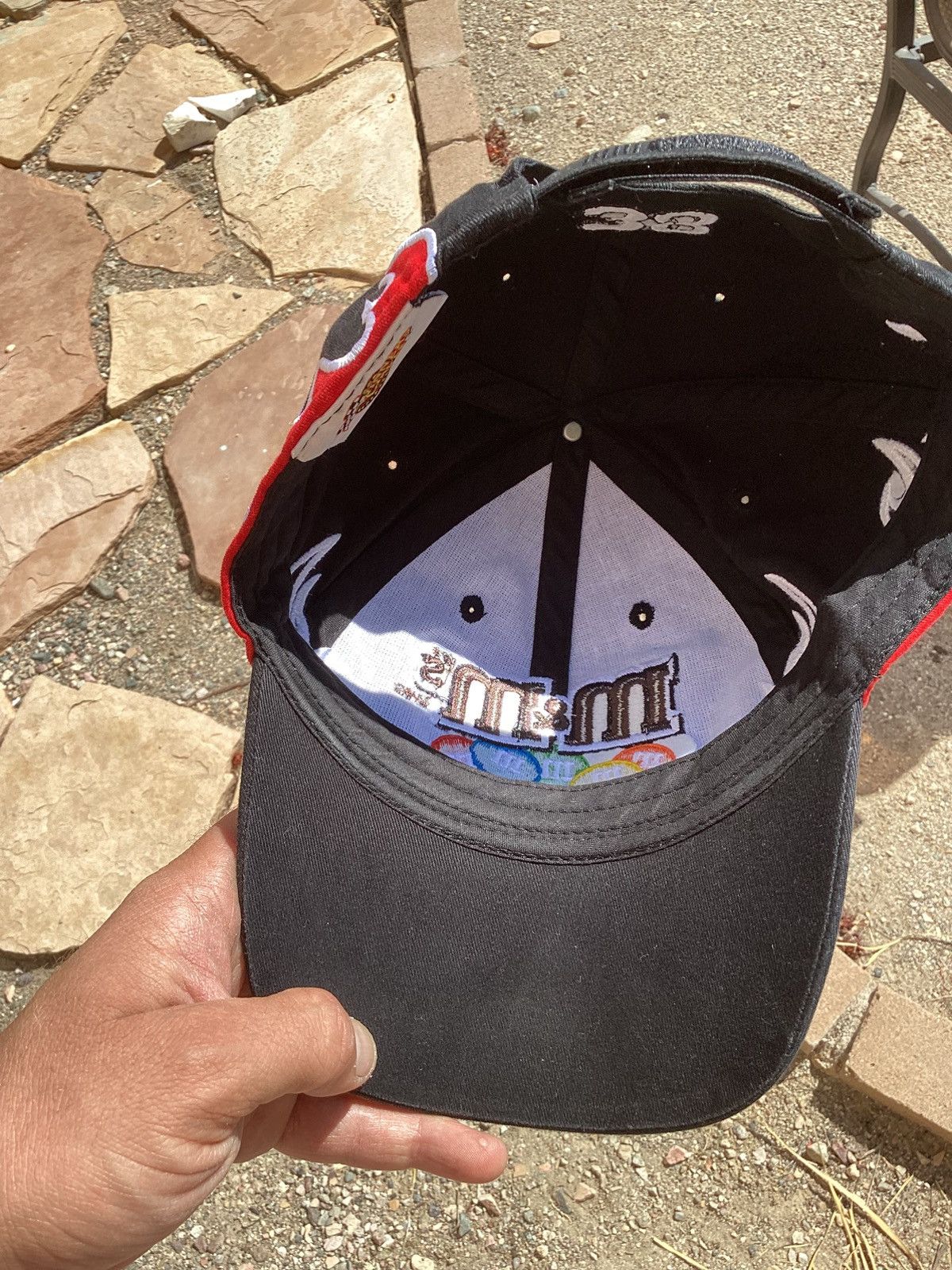 NASCAR Vintage 07 NASCAR M&M‘s David Gililland #38 Robert Yates hat Size ONE SIZE - 5 Thumbnail
