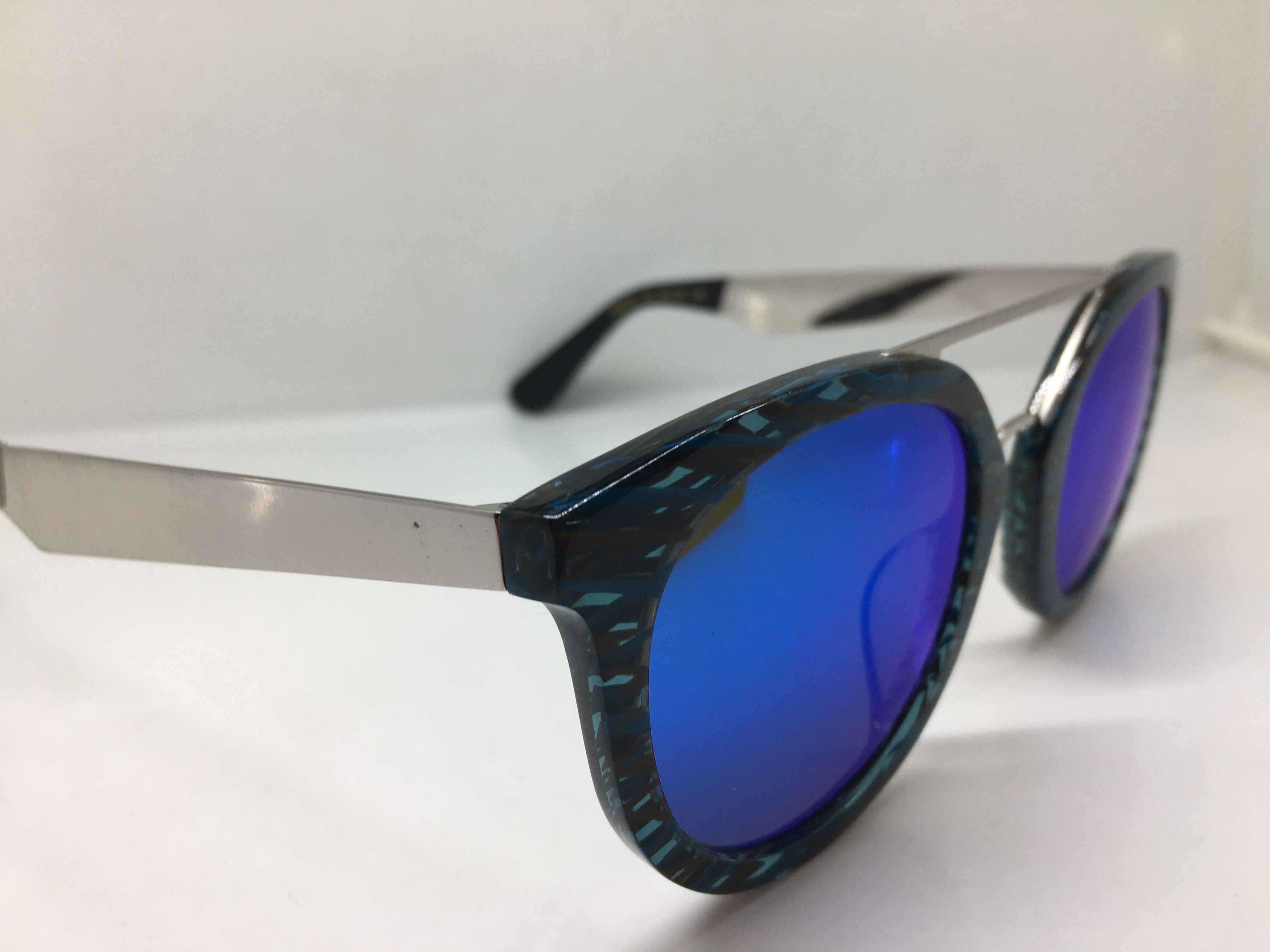 Other EOS HANDMADE Acetate Sunglasses Frame Silver Size ONE SIZE - 2 Thumbnail