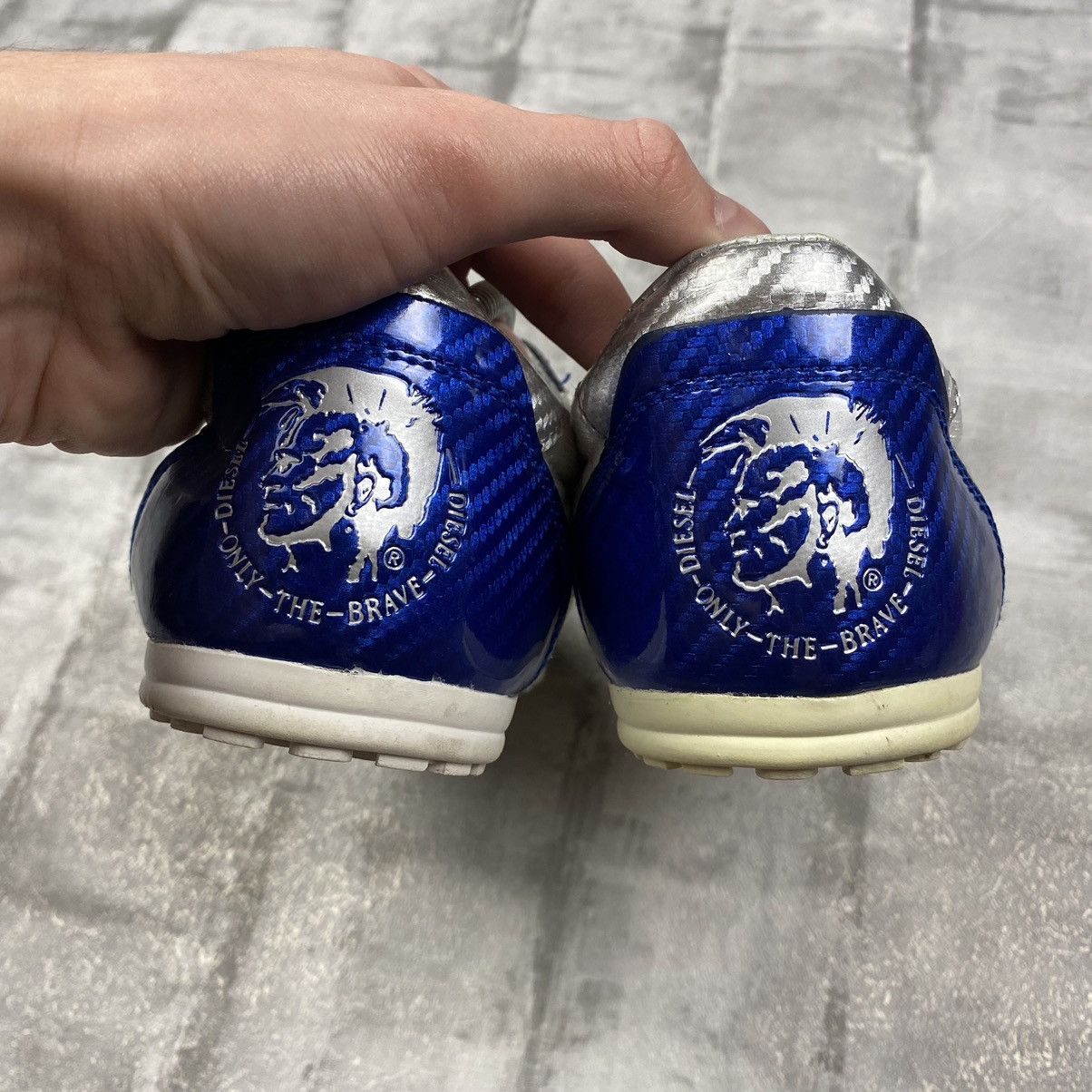 Diesel × Vintage Very Rare !!! Diesel Vintage Monogram Sneakers Size US 8.5 / EU 41-42 - 6 Thumbnail