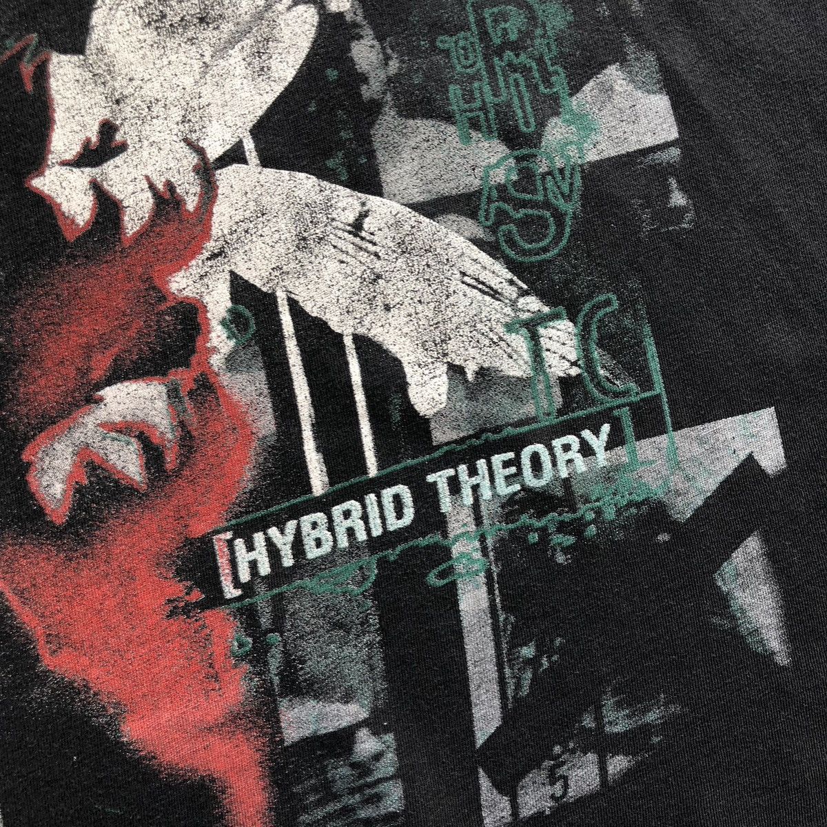Band Tees Linkin Park 2000 Hybrid Theory Vintage 00’s All Over T-Shirt Size US S / EU 44-46 / 1 - 8 Thumbnail
