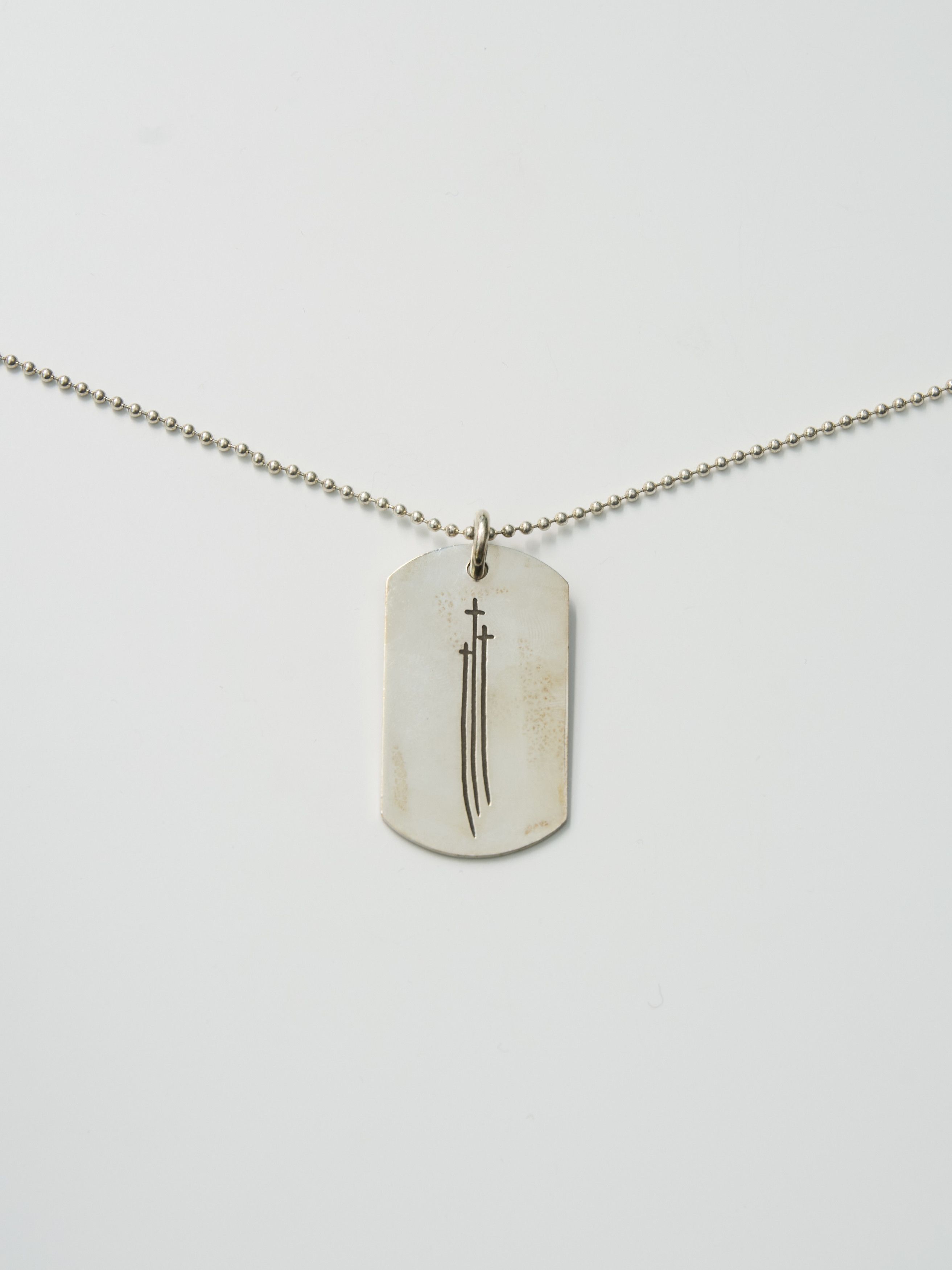 Chrome Hearts Chrome Hearts RS 3 Cross Dog Tag silver Size ONE SIZE - 8 Thumbnail