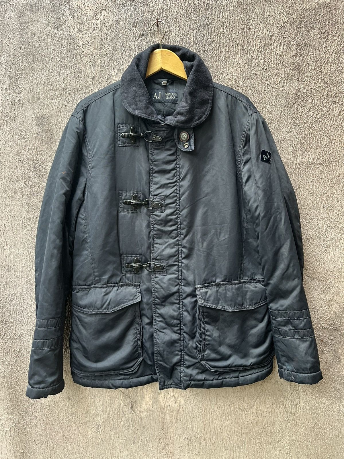 Giorgio Armani Armani Jeans quilted jacket Size US XL / EU 56 / 4 - 1 Thumbnail