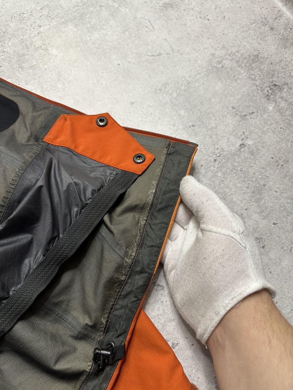 Arc'teryx Arc'teryx SideWinder Gore-Tex Pro Shell Orange Recco Jacket Size XS / US 0-2 / IT 36-38 - 13 Thumbnail
